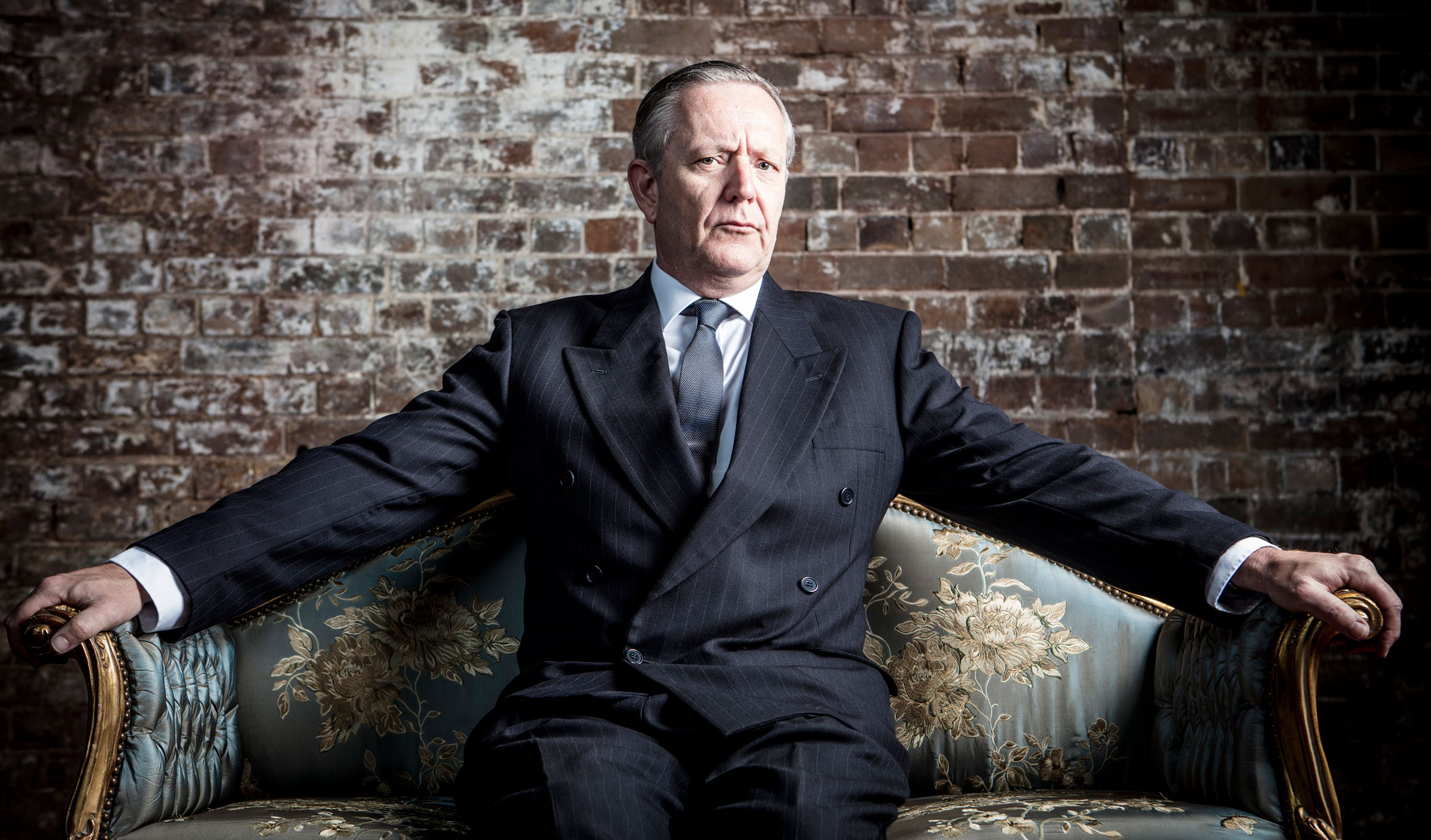 Jonathan Biggins as former PM Paul Keating. Photo: Brett Boardman