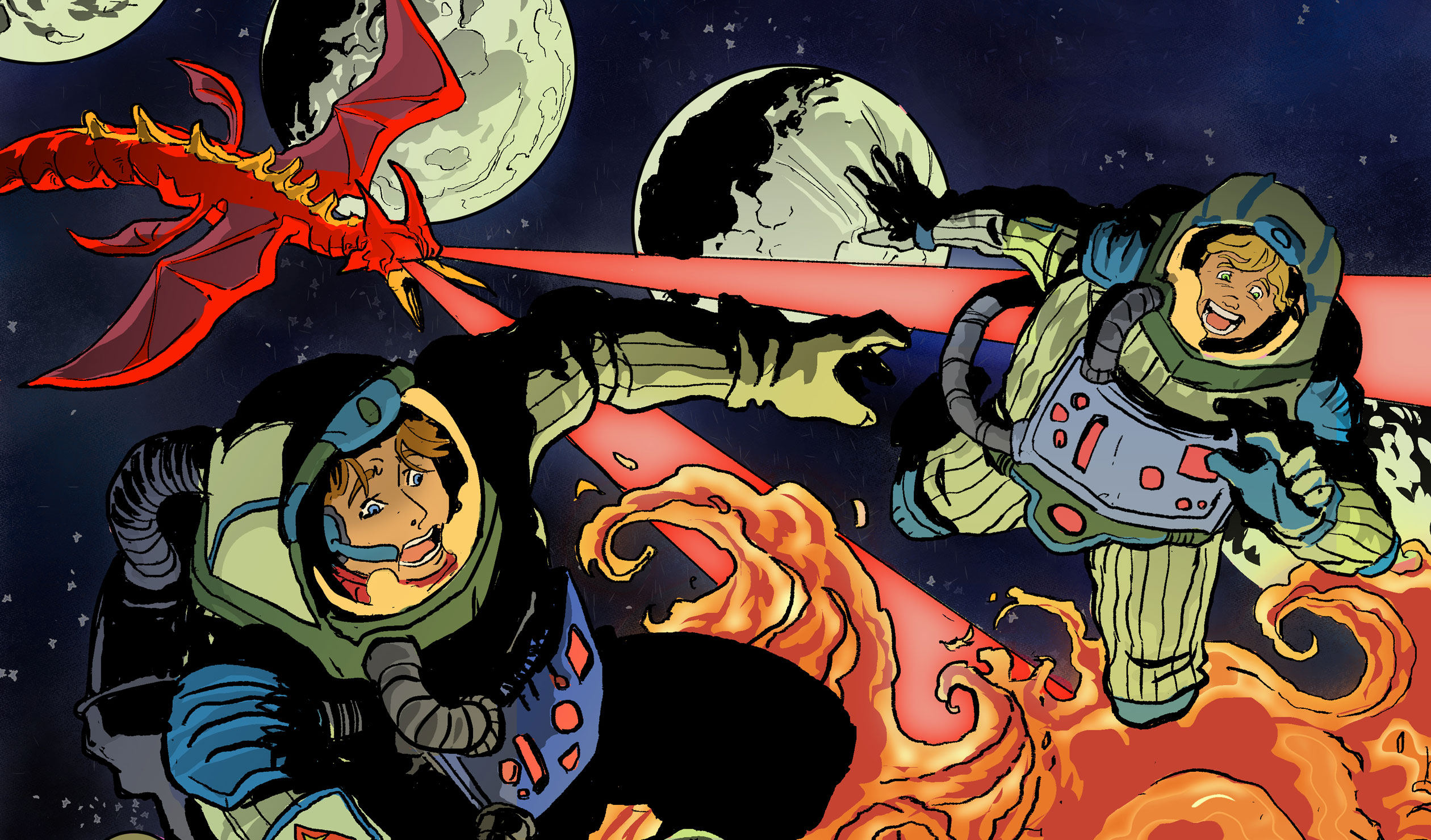 Thumbnail for Sun Runners: A sci-fi epic in your own home