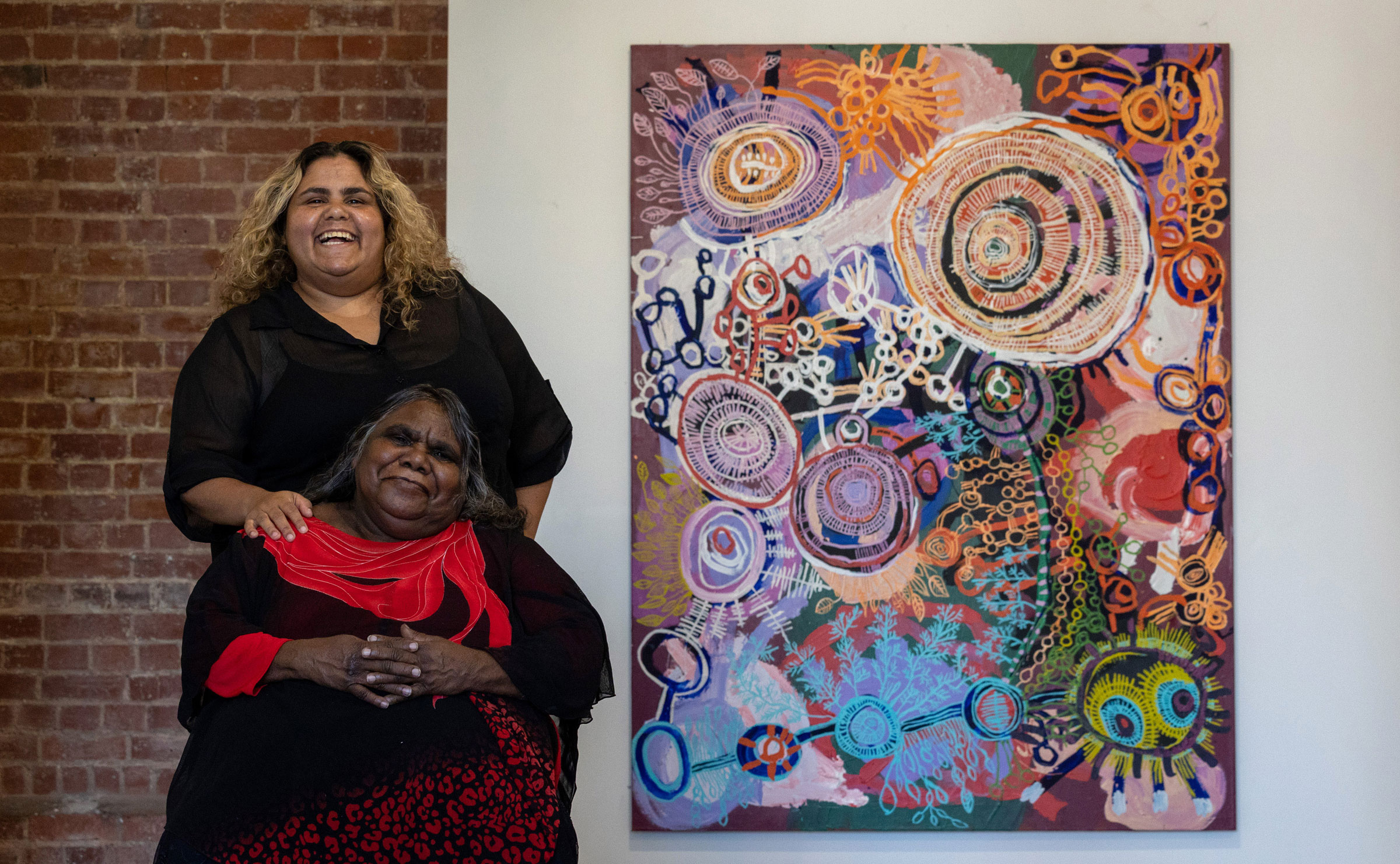 Thumbnail for Old, new, us: Painting a generational story