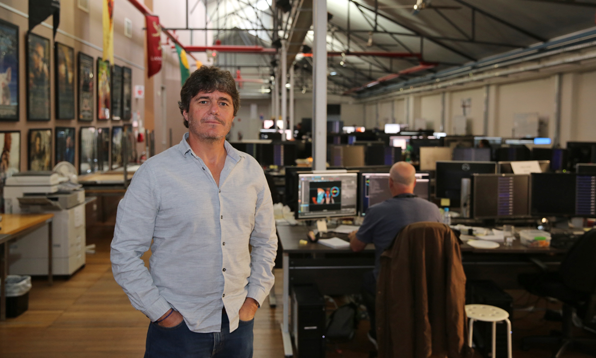 Rising Sun Pictures co-founder Tony Clark says the sale to FuseFx will allow RSP to expand. Picture: Ben Kelly.