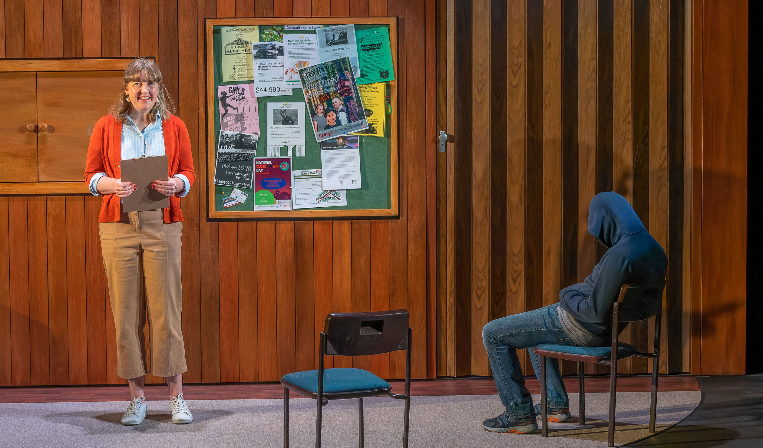 Ashton Malcolm and James Smith in State Theatre Company SA and Country Arts SA's Euphoria. Photo: Chris Herzfeld, Camlight Productions