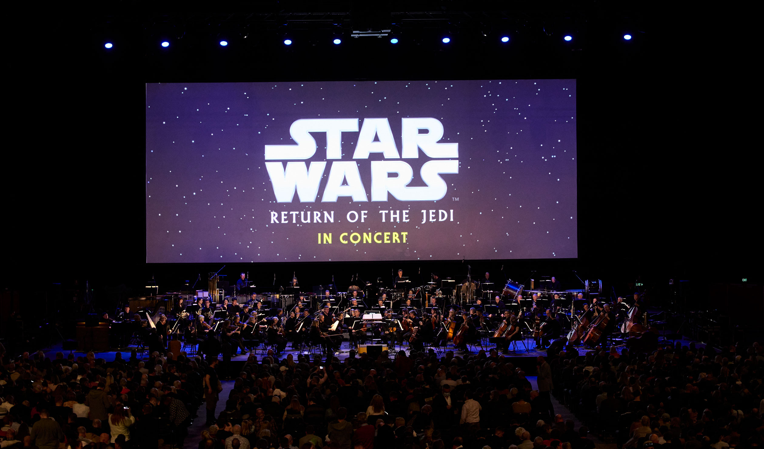 The ASO performs Star Wars: Return of the Jedi in Concert at the Adelaide Entertainment Centre. Photo: Claudio Raschella