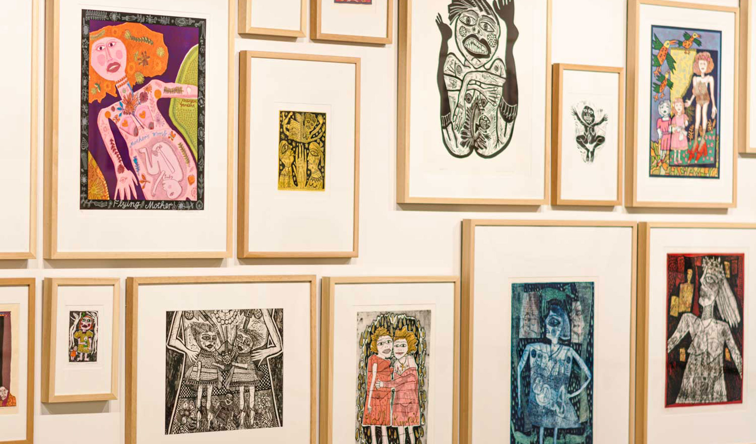 Bee-stung Lips: The display of Barbara Hanrahan's works at FUMA conveys a sense of her creative life force .