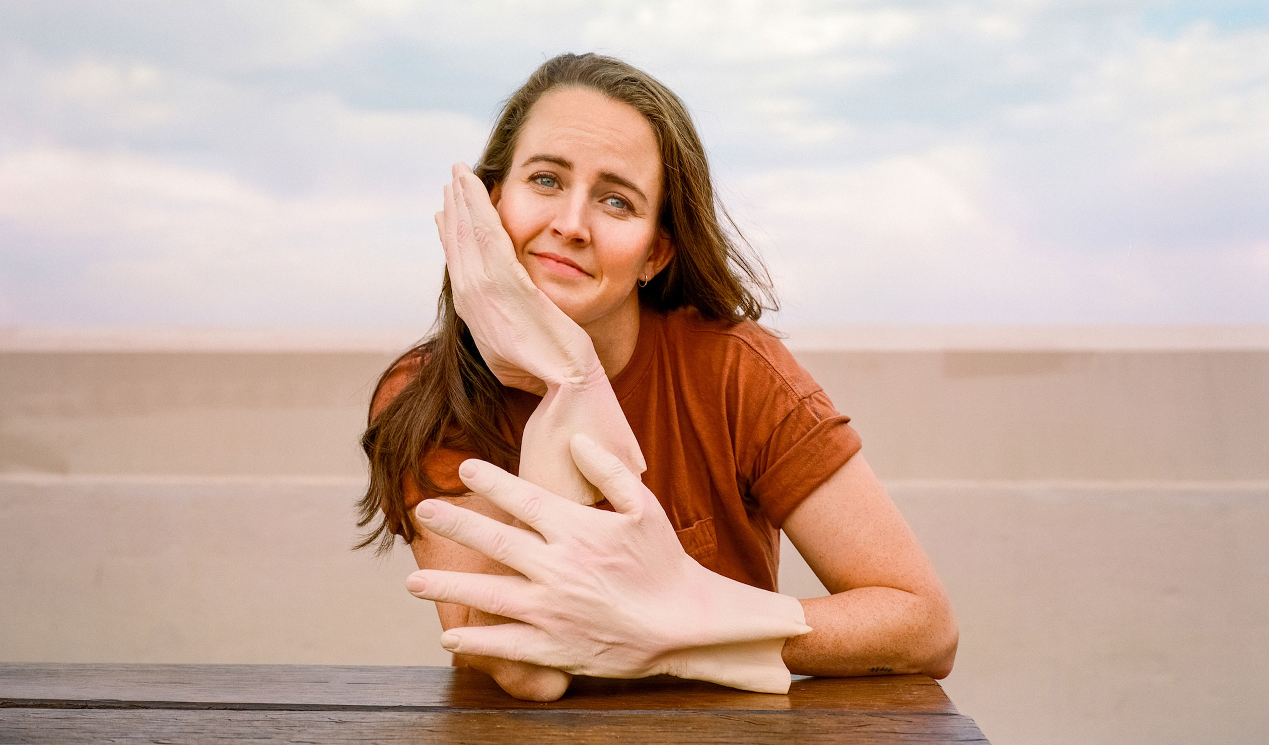 Zoë Coombs Marr is one of the comedians on the line-up for the Grapes of Mirth festival at Seppeltsfield Winery.