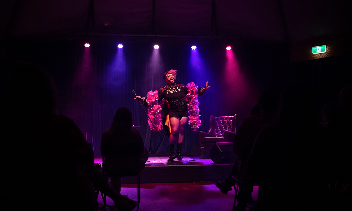 Leather Lungs: Yas Queen. Photo: Fumika Takagi, Adelaide Fringe 2021 