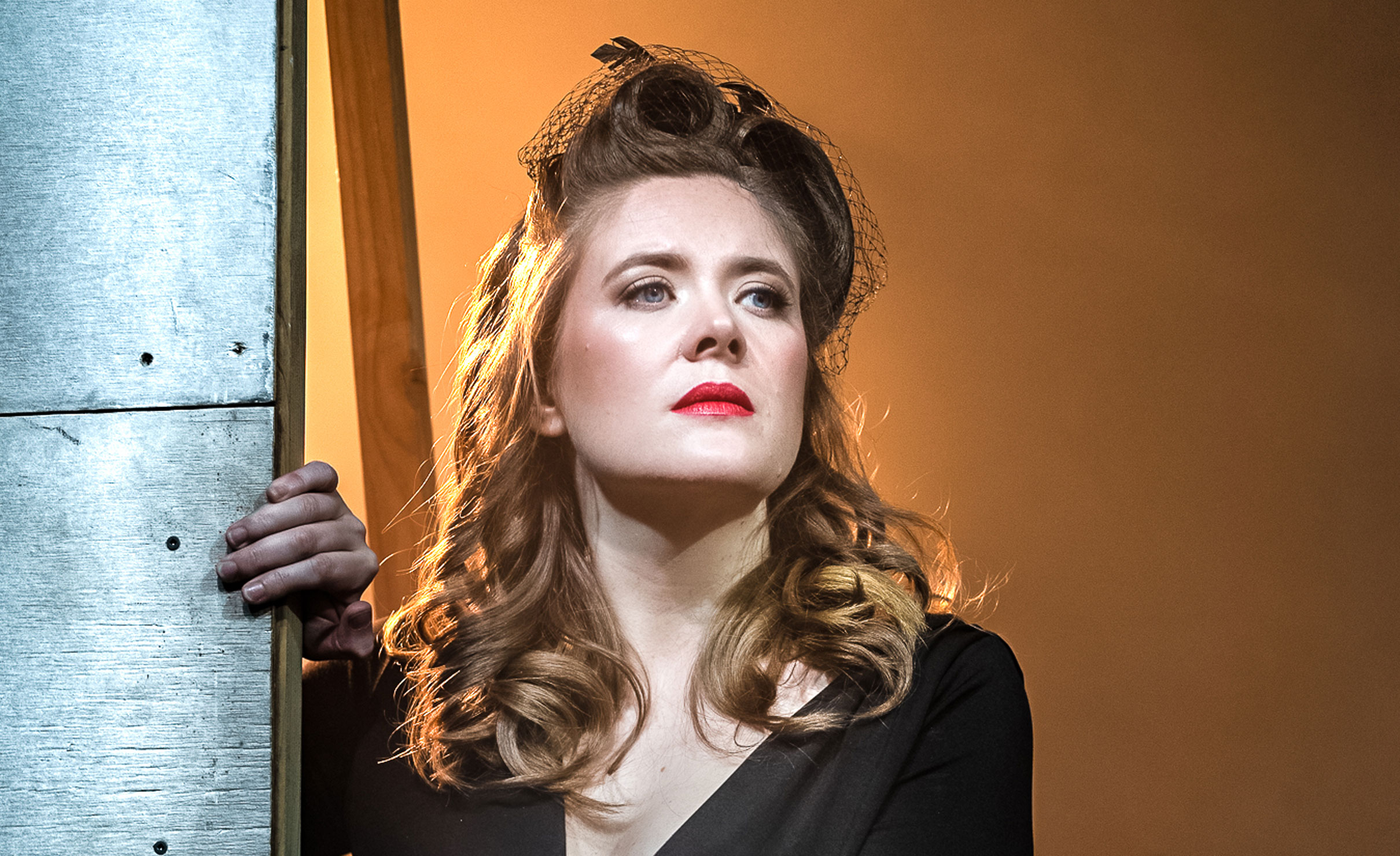 Joanne Hartstone as Evie in 'The Girl Who Jumped Off the Hollywood Sign'. Photo: Frank Lynch
