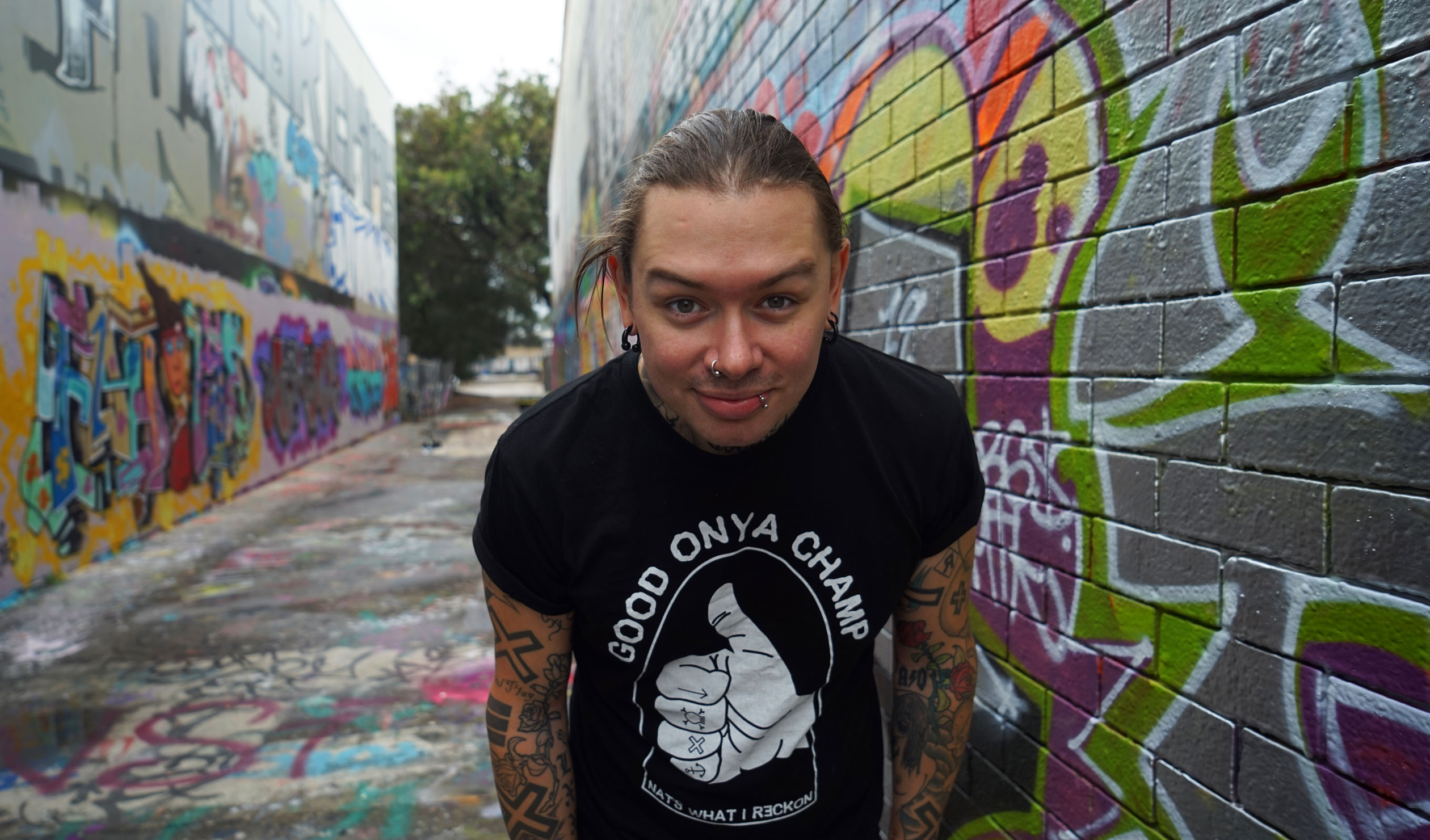 As well as entertaining his followers, Nat’s What I Reckon also looks to explore gender and politics through food. Photo: Julie Gee