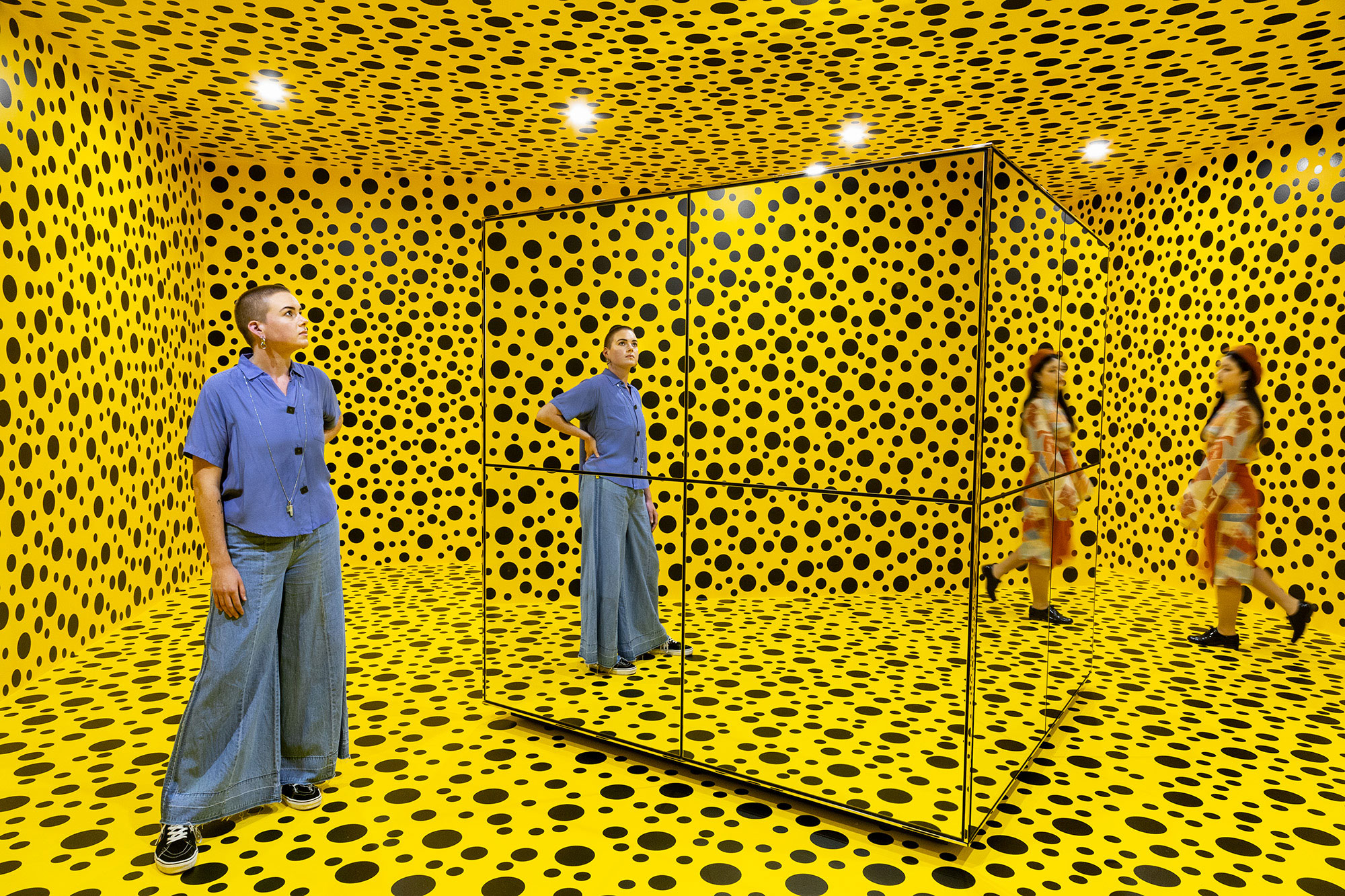 Thumbnail for Yayoi Kusama’s mesmerising infinity room invites reflection