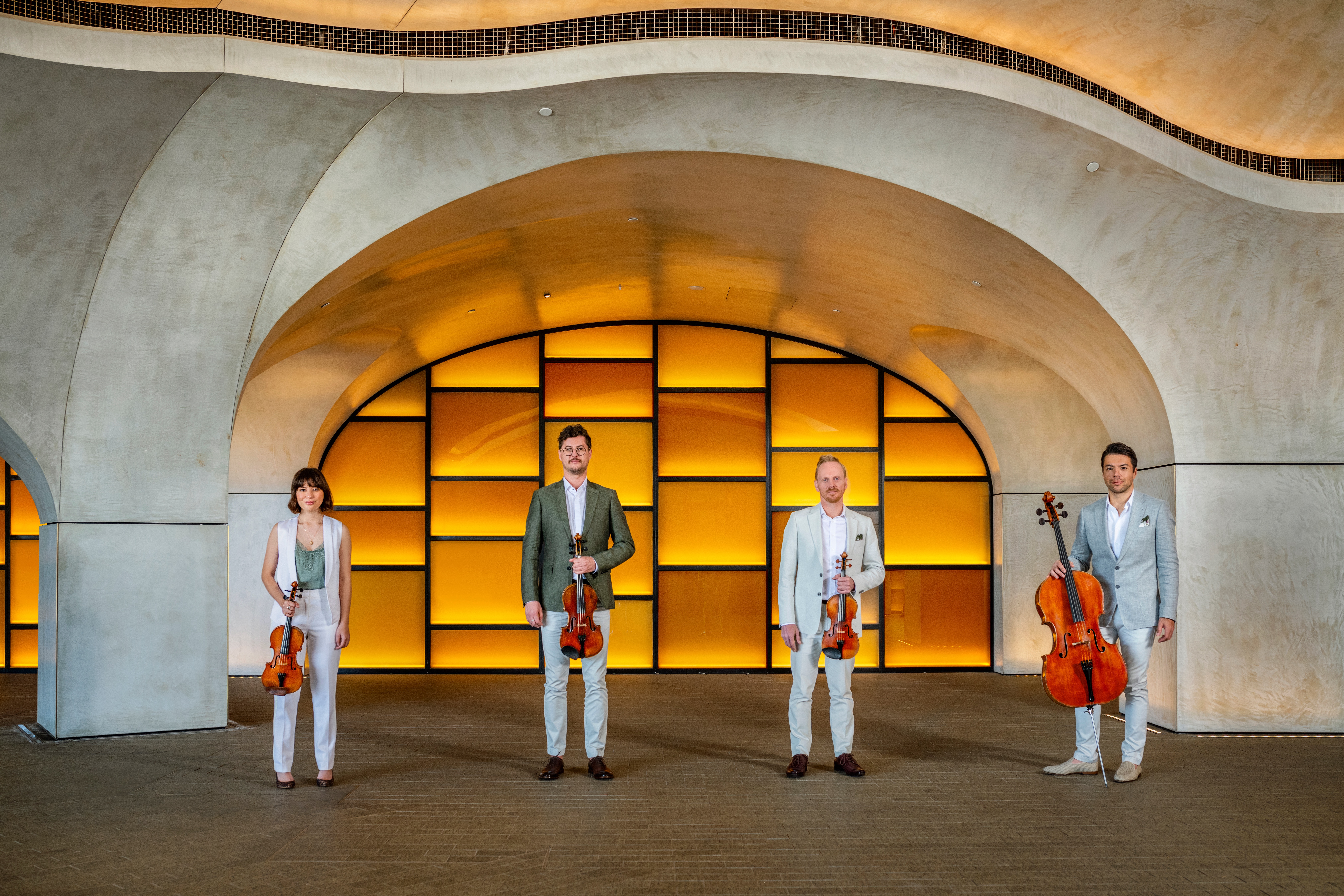 The ASQ is preparing for its first international performances since 2018. Photo: Jacqui Way