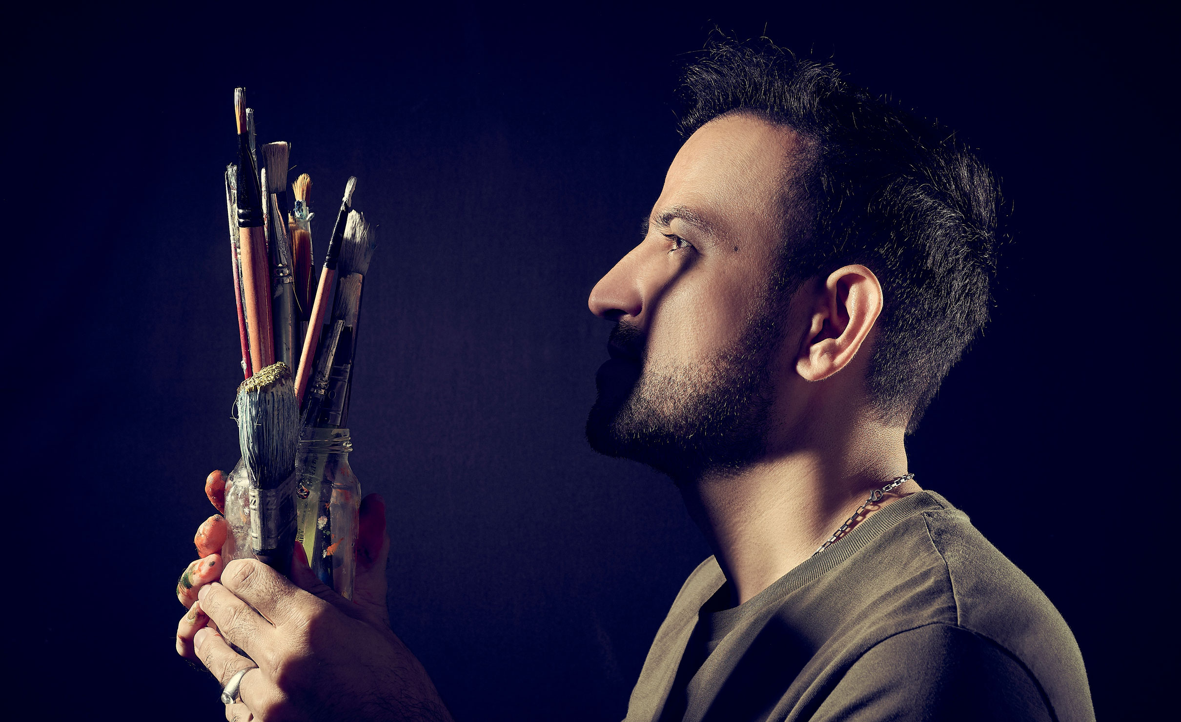 Thumbnail for In the studio with Elyas Alavi