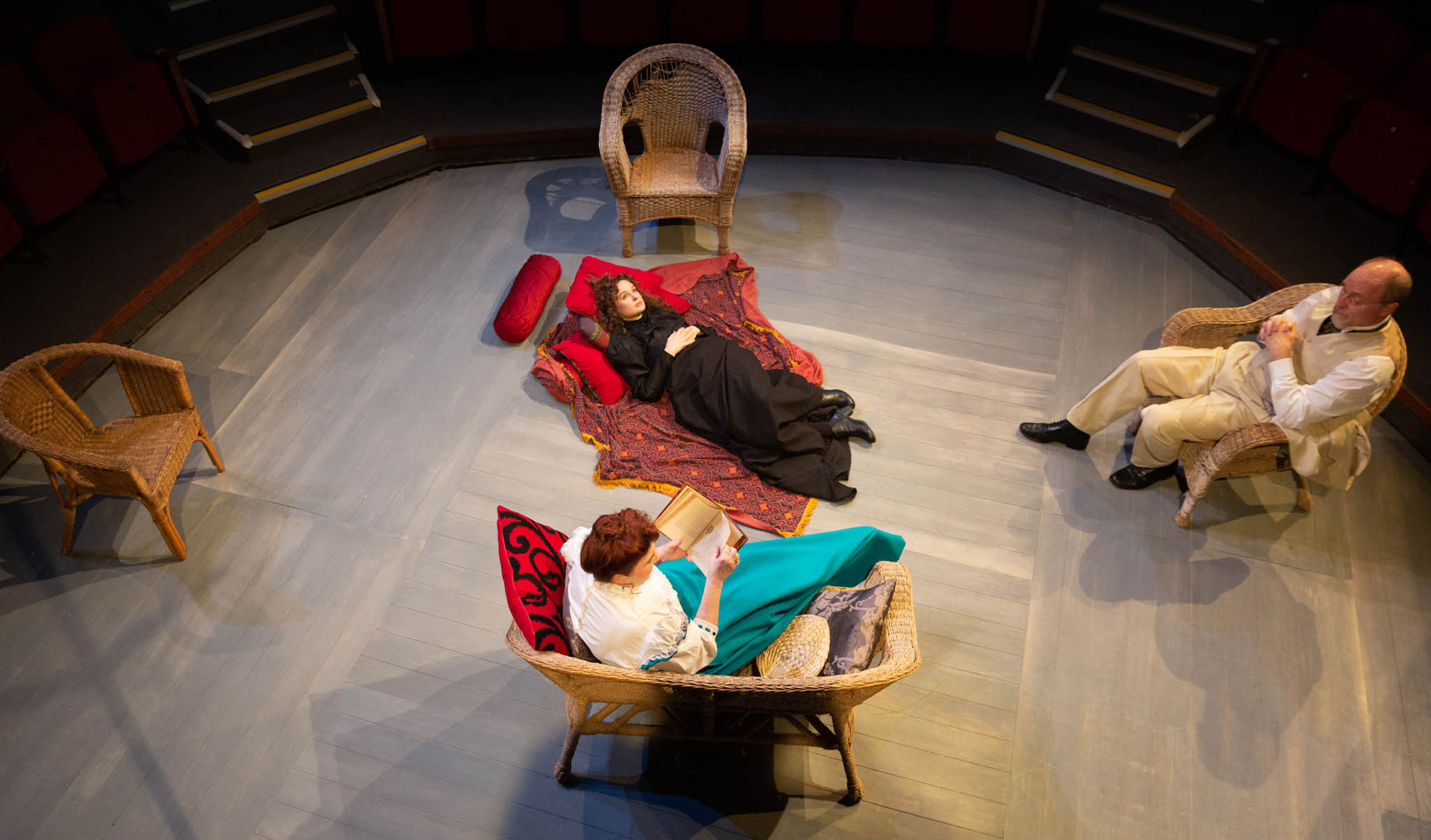 Independent Theatre’s production of 'Seagull' plays the script as straight period-drama. Photo: Jacqui Munn
