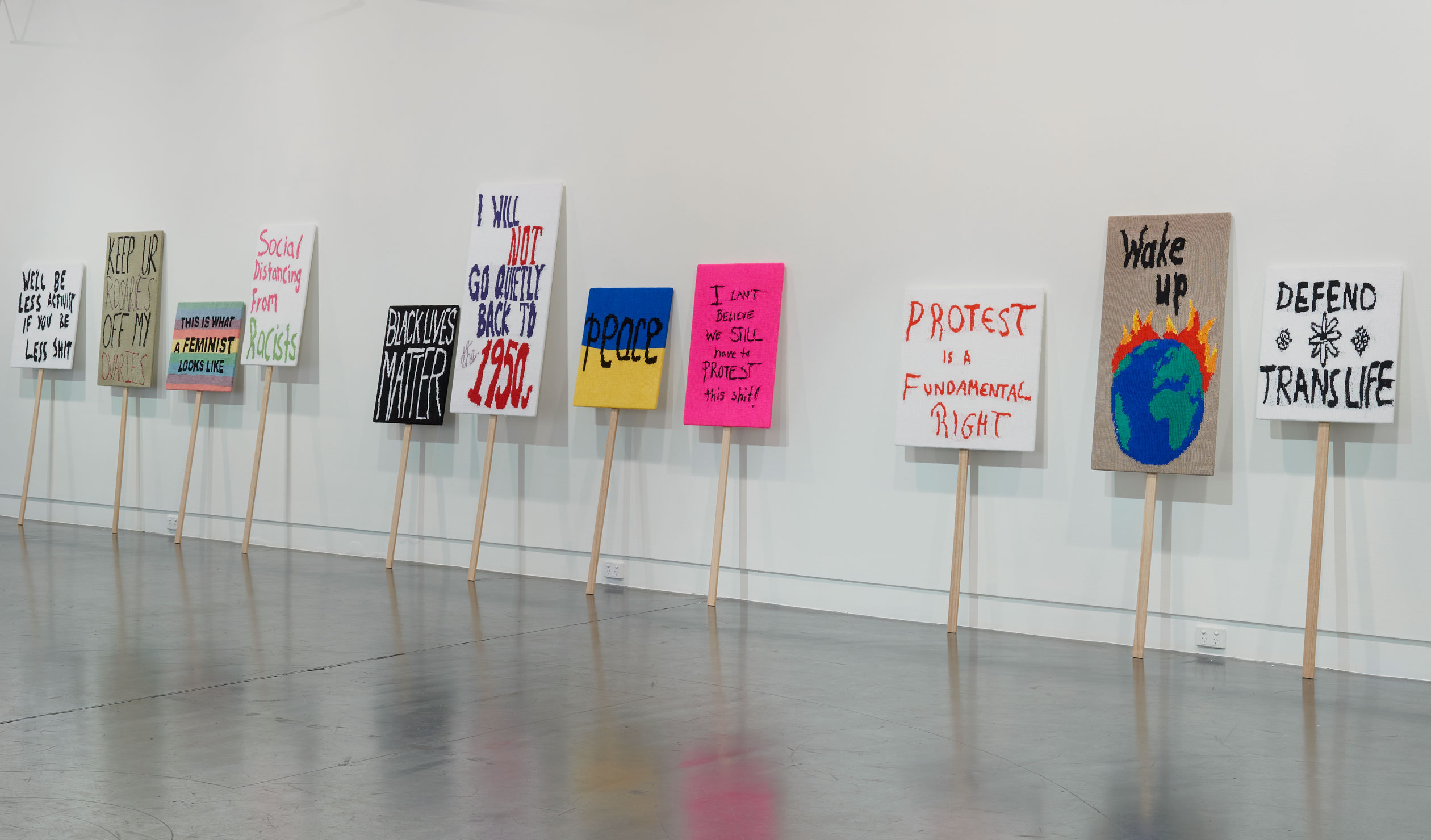 Thumbnail for The struggle is real: Artists shed light on the power of words
