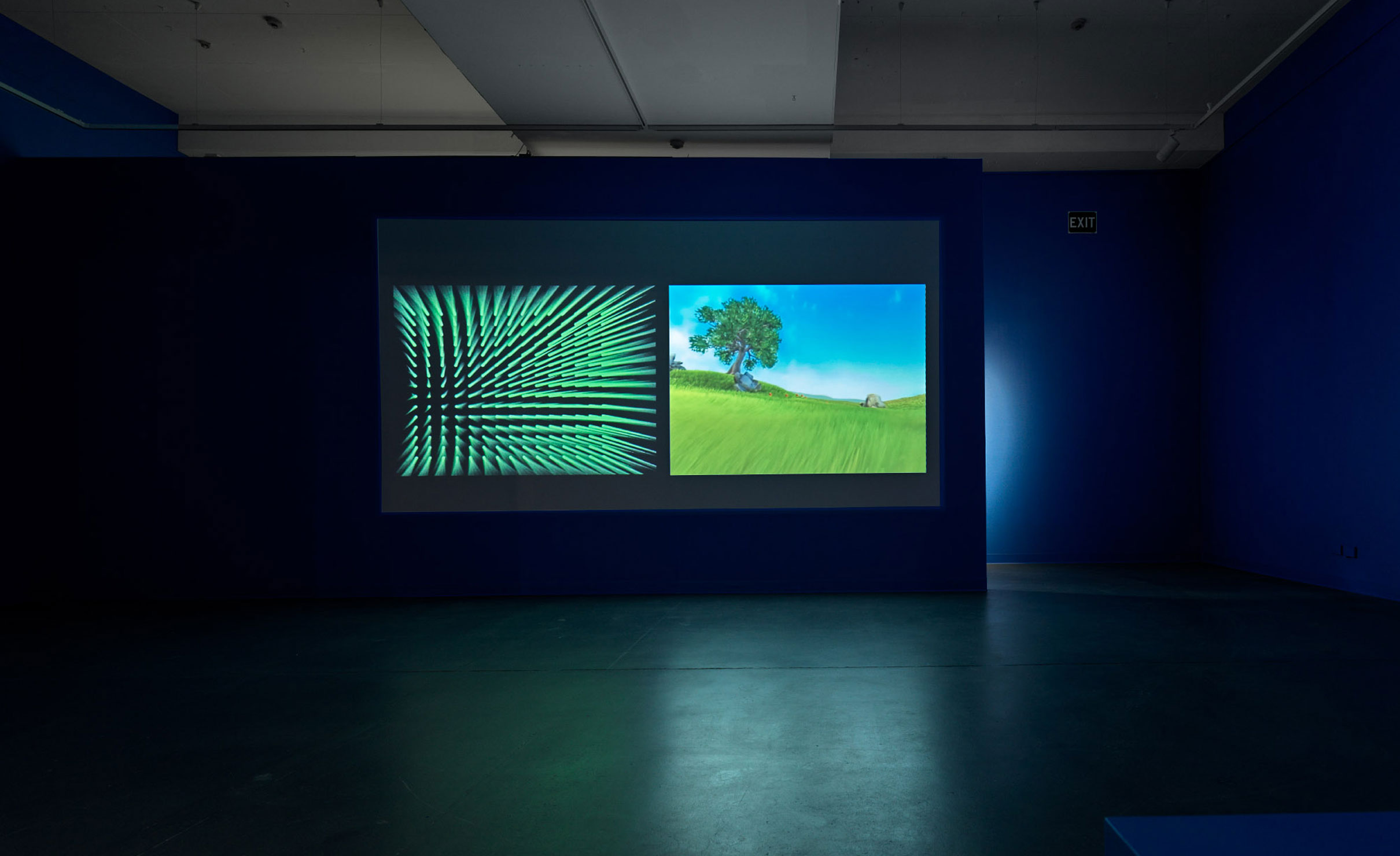 Harun Farocki, 'Parallel I' (2012), exhibition view, ACE Open, Adelaide, 2022. Photo: Grant Hancock 