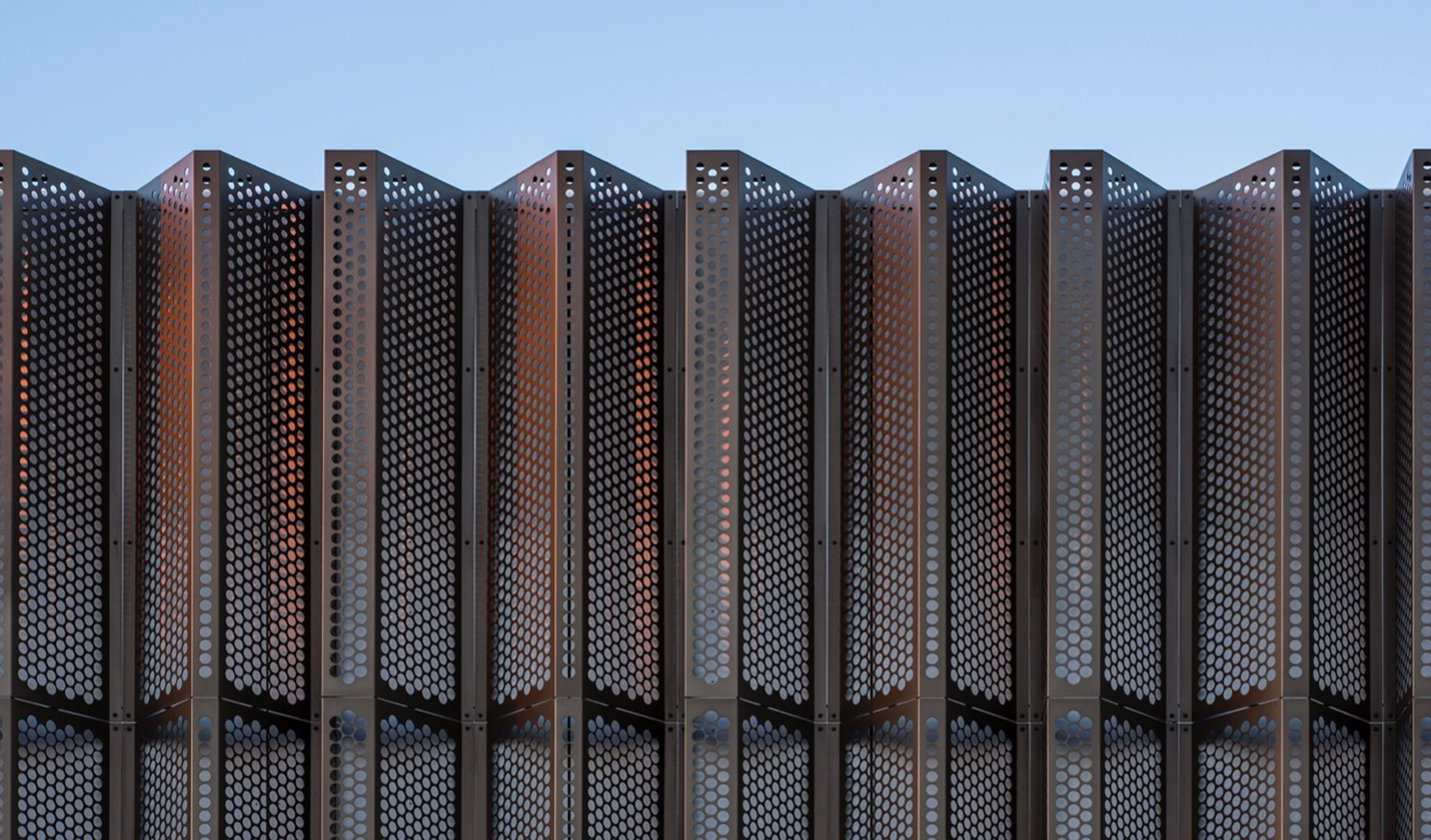 Tutuyarlu Performing Arts Centre, by Studio Nine Architects, takes its inspiration from a stage curtain. Photo: David Sievers