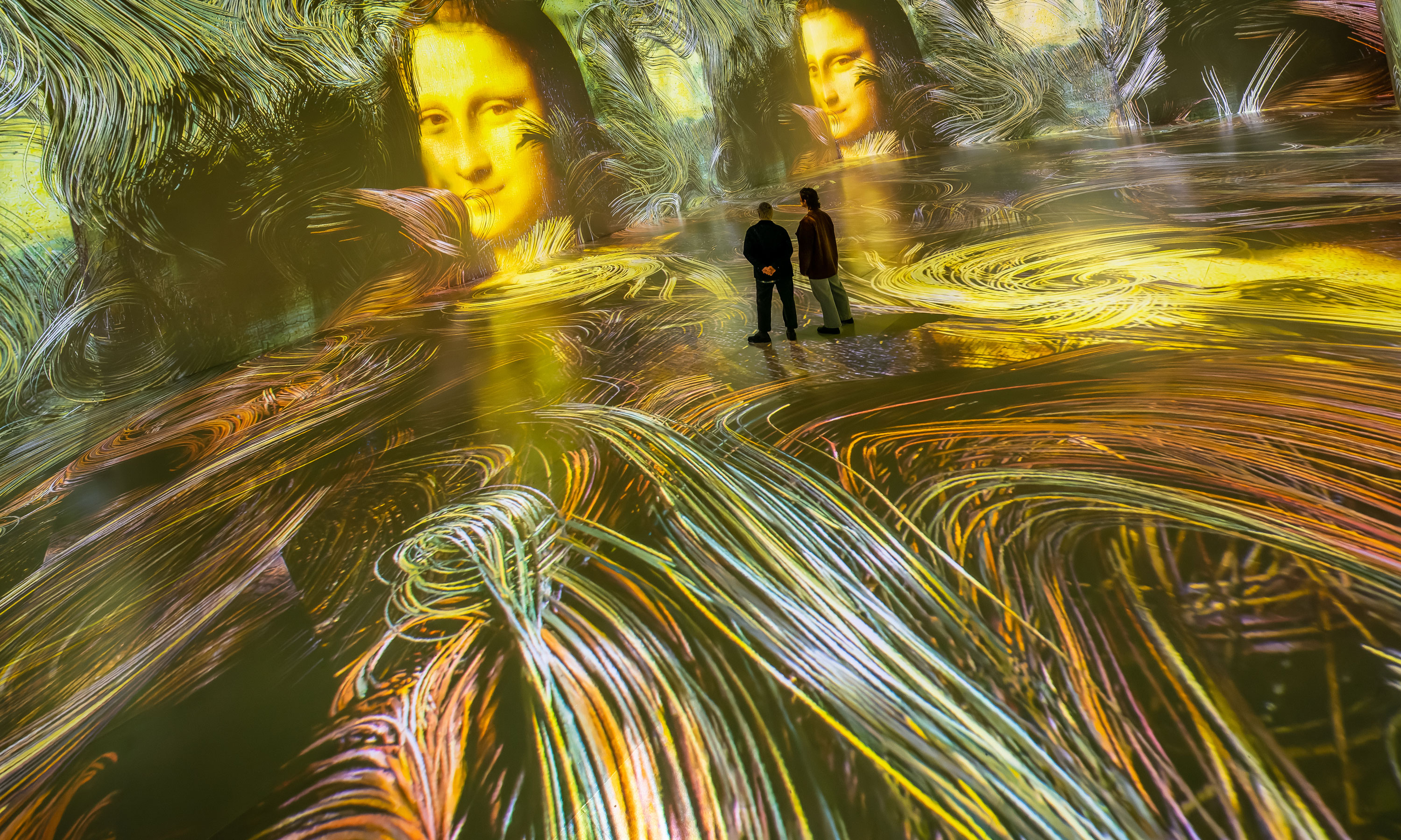 The 'Wisdom of AI Light' journey begins with the Renaissance. Photo: Tyr Liang, Xplorer Studio