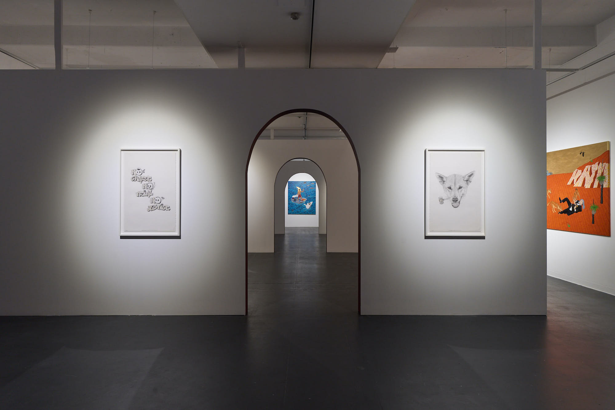 Ryan Presley's 'Fresh Hell' presents a serene environment for a challenging message. Supplied image
