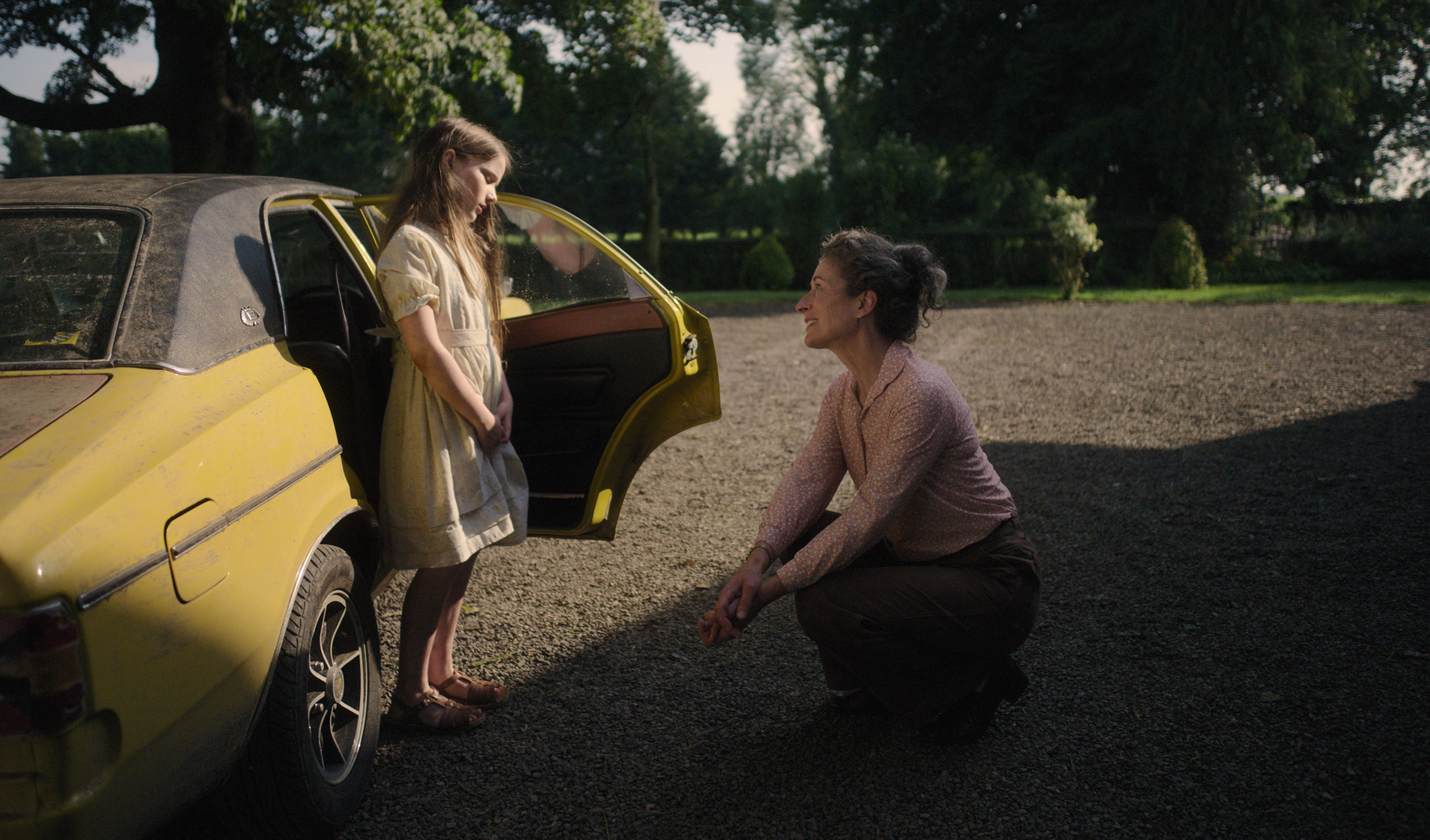 Catherine Clinch as nine-year-old Cáit and Carrie Crowley as  Eibhlin in 'The Quiet Girl'. Photo: Madman Entertainment