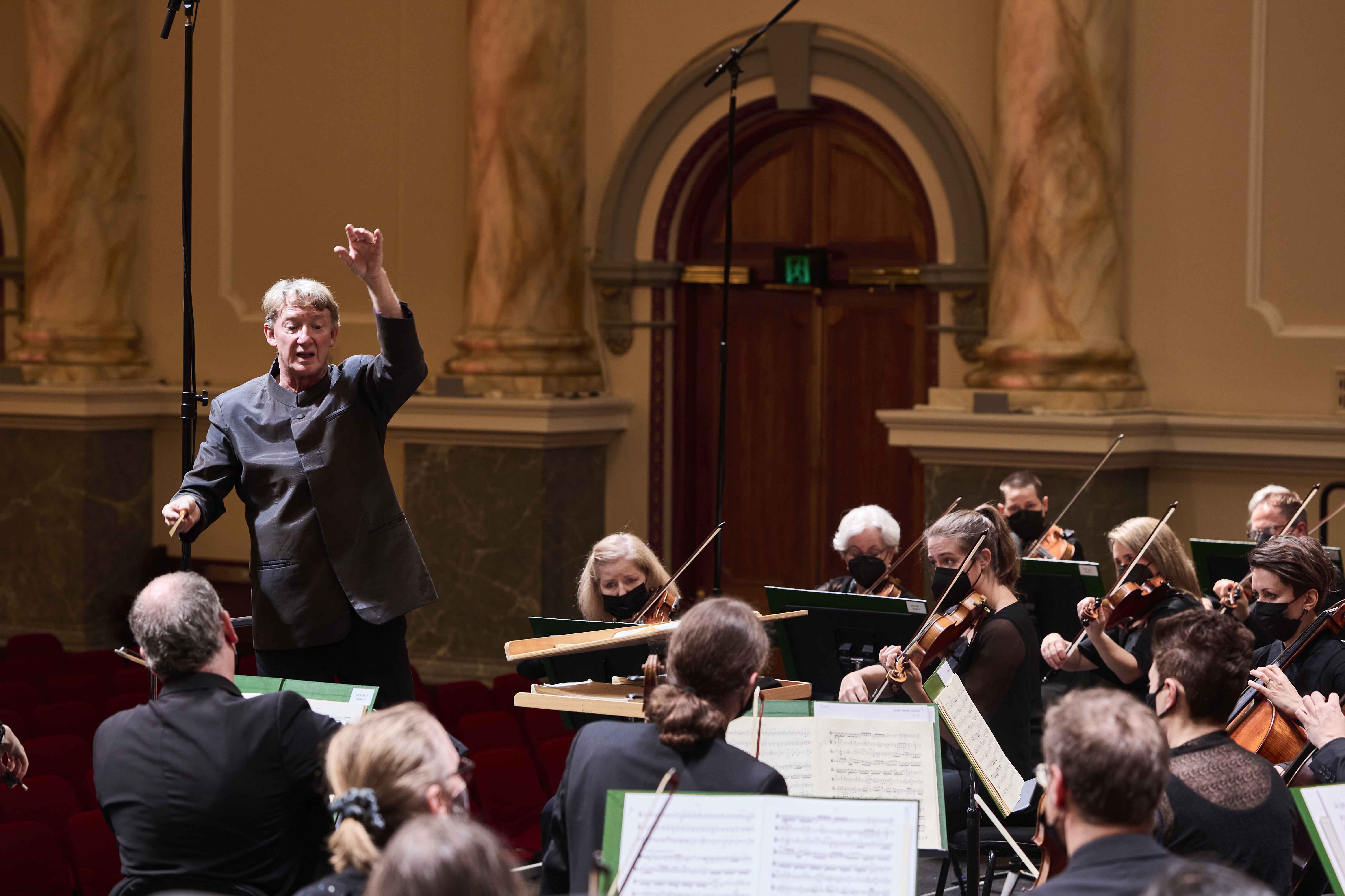 Conductor Douglas Boyd is leading the ASO through Beethoven's complete symphonies. Supplied image