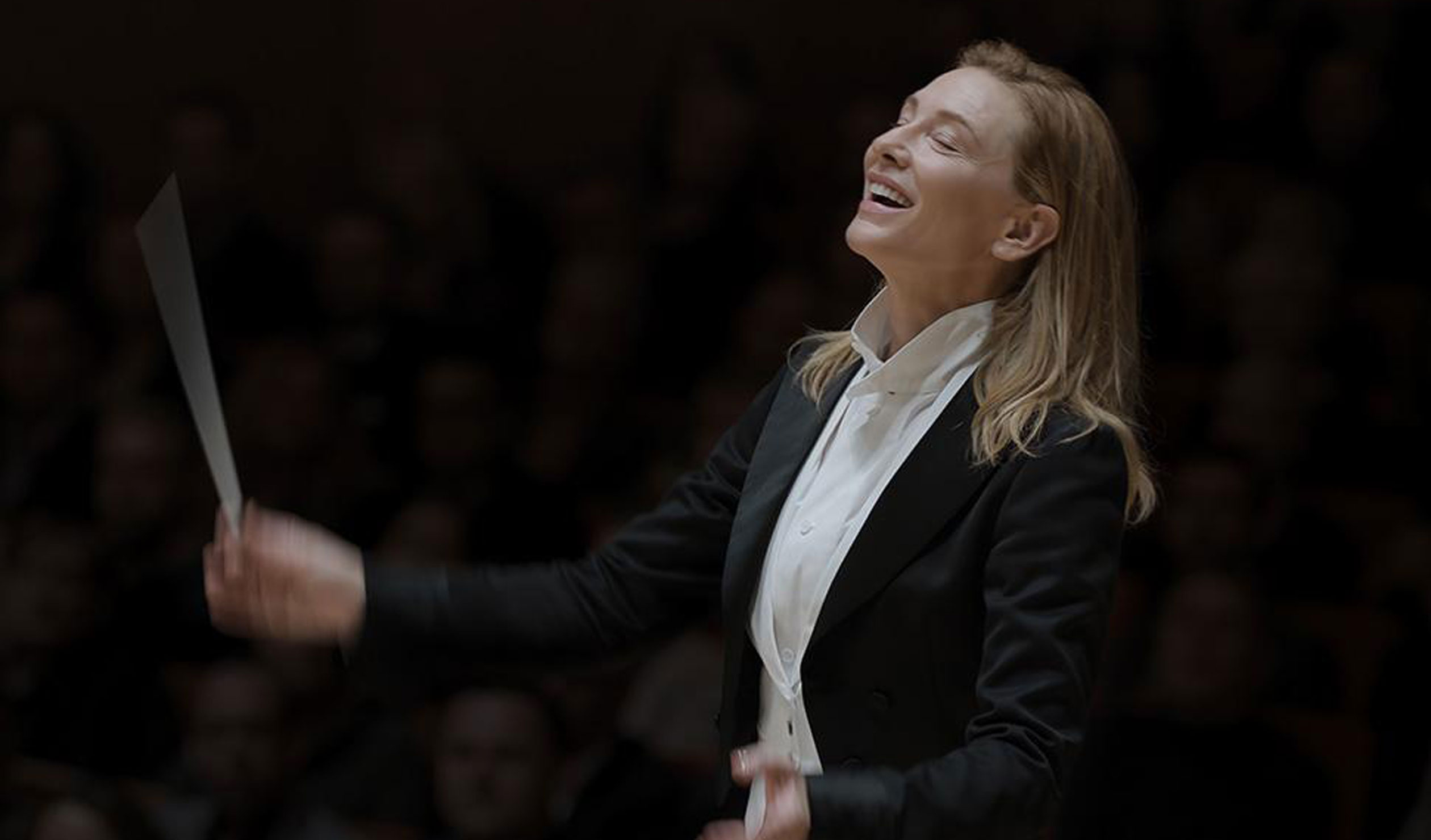 Cate Blanchett as German conductor Lydia Tár.