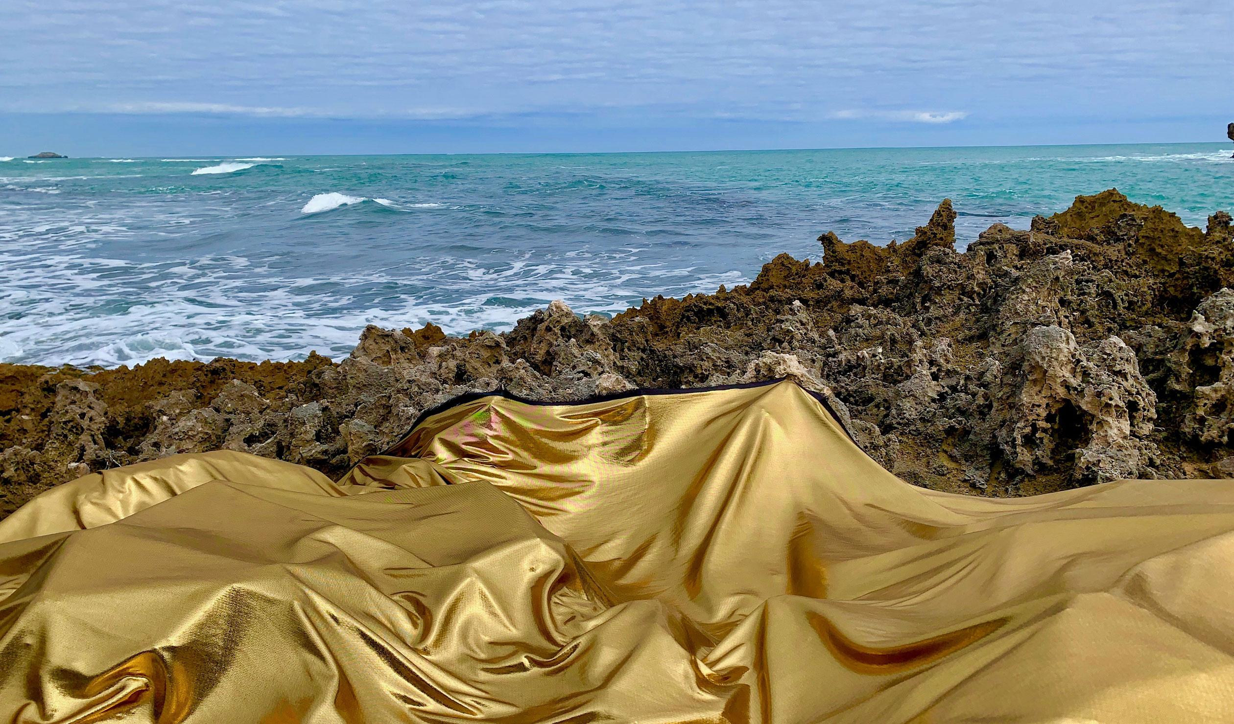'The Long Walk' captures the rugged cliffs and seascapes of the Robe coastline. Photo: Sue Healey
