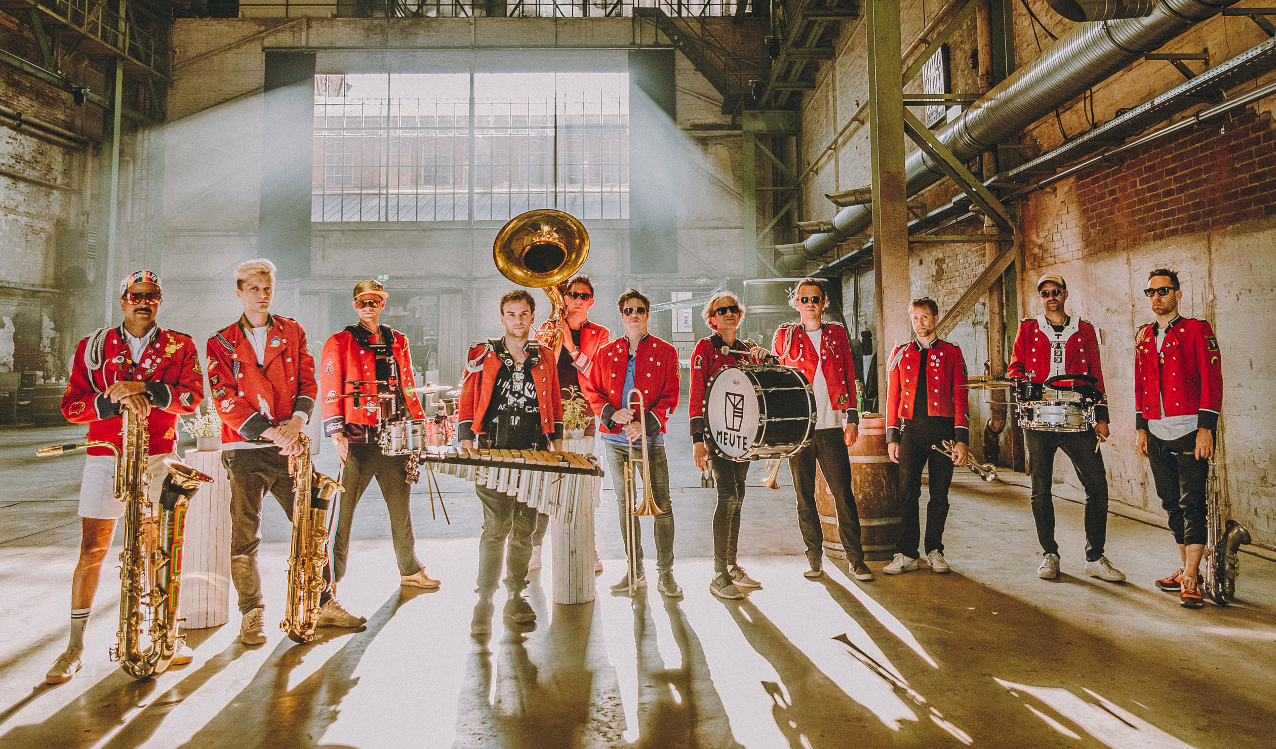 They're a brass band... but not as you know it. Germany's MEUTE are bound for WOMADelaide in 2023.
