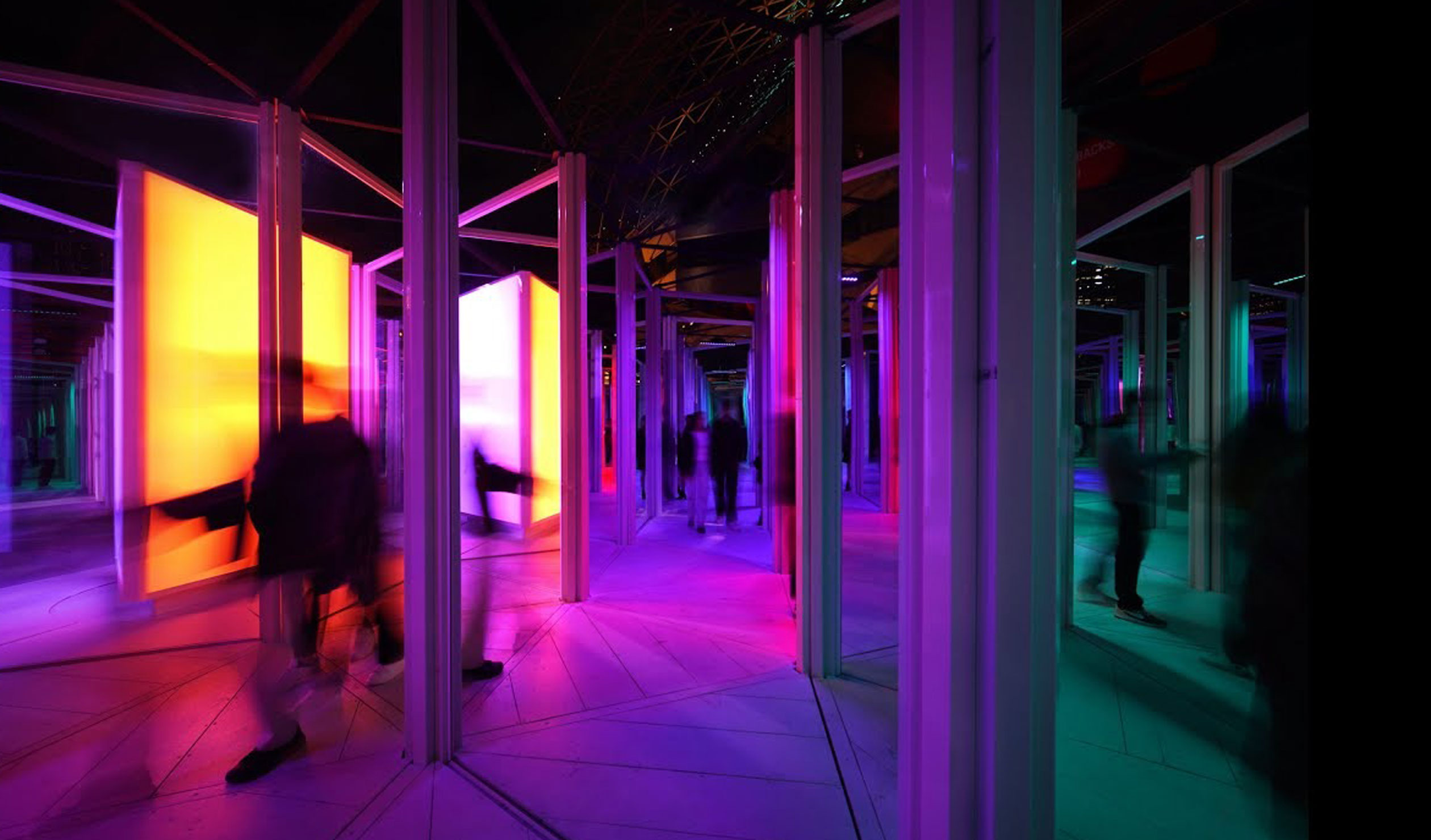 Fringe-goers can immerse themselves in 'Kaleidoscope' in the Garden of Unearthly Delights.