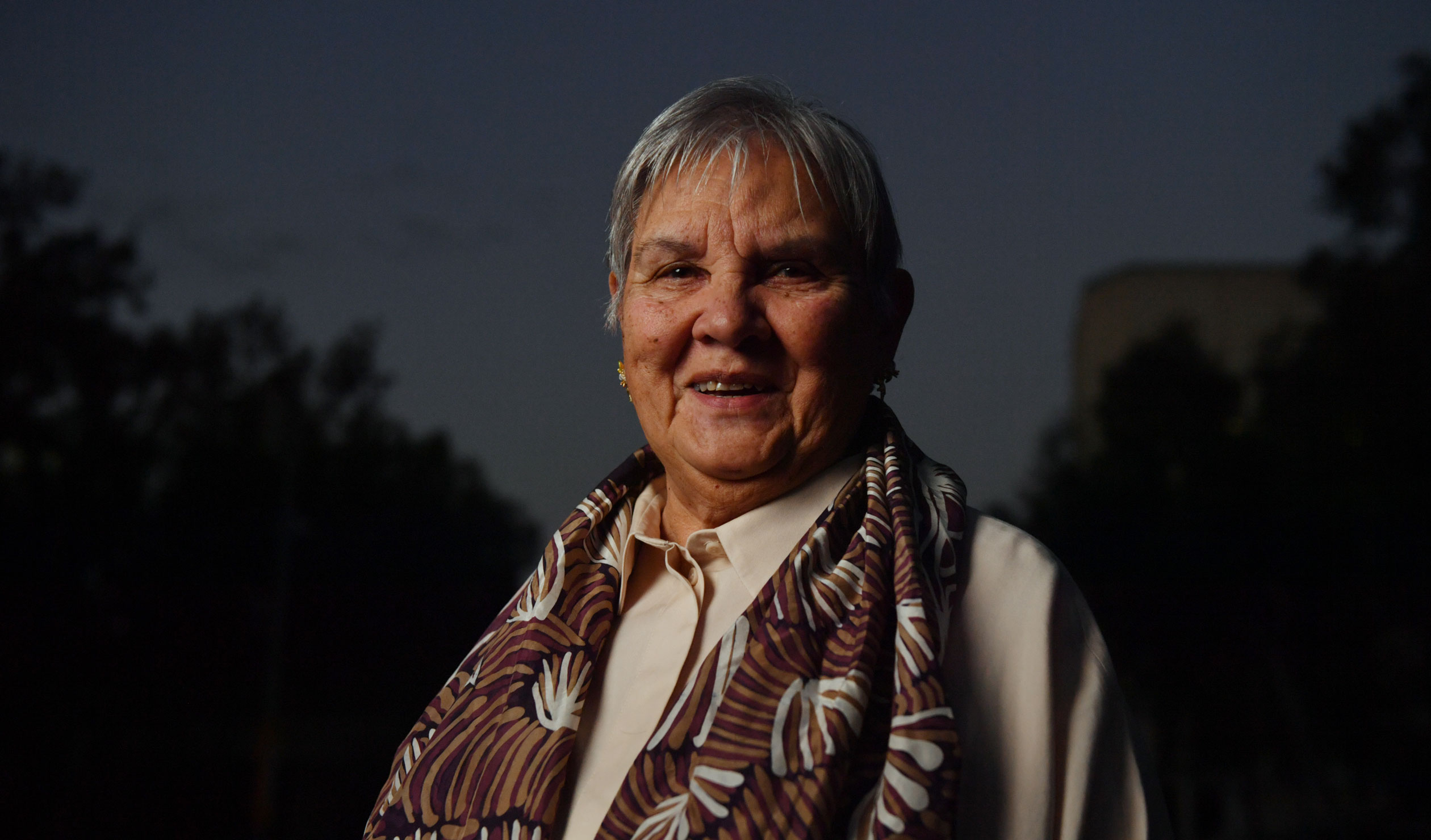 Human rights advocate Pat Anderson, Uluru Dialogue committee member and 2021 ACT Senior Australian of the Year, will be a guest speaker at WOMADelaide's Planet Talks. Photo: Mick Tsikas / AAP 