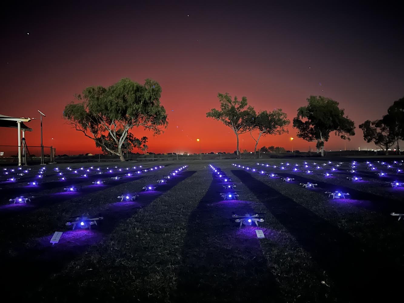 Thumbnail for Adelaide skies to turn electric with return of Fringe drone show