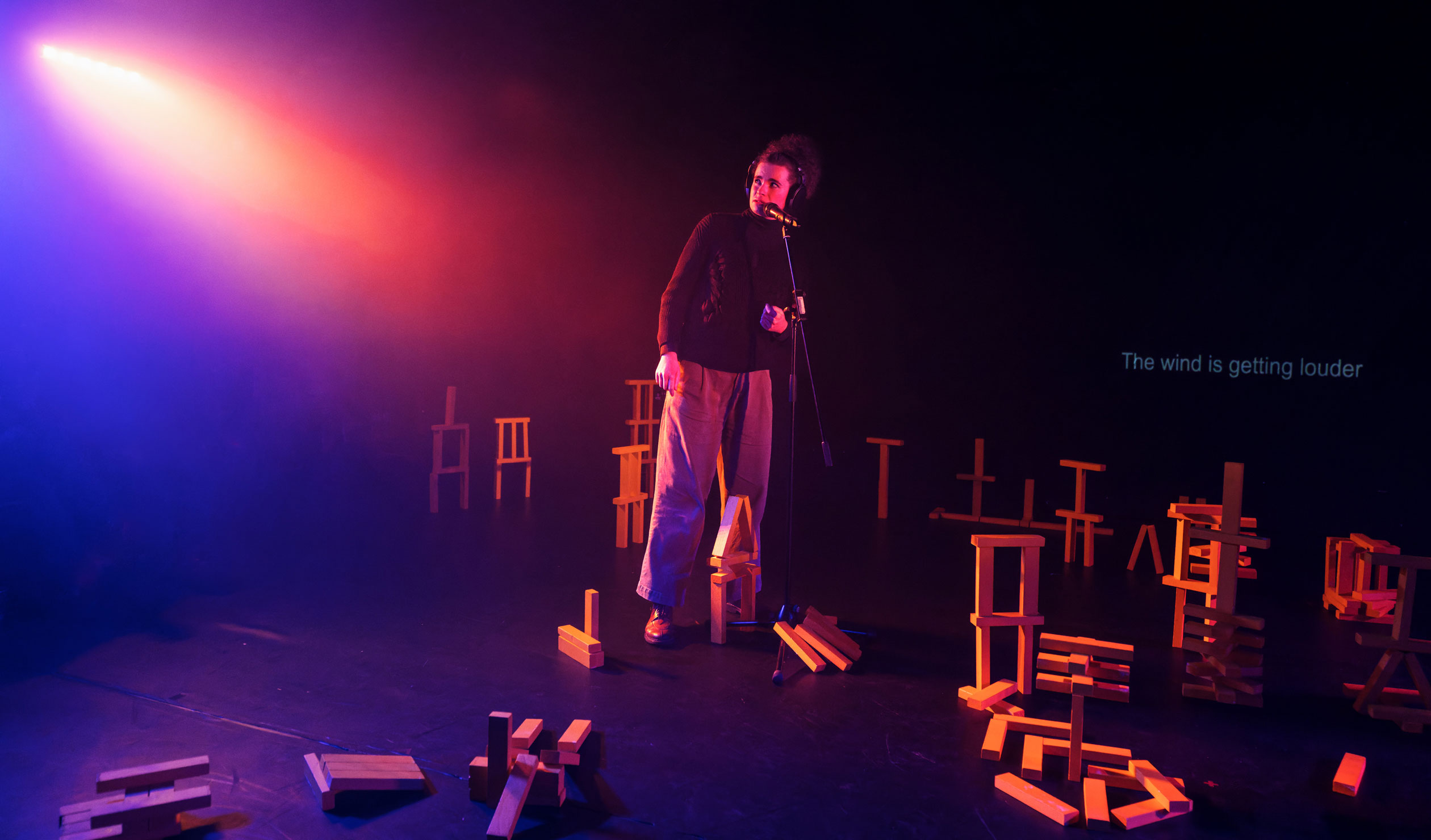 Thumbnail for The audience takes centre stage in this show about work