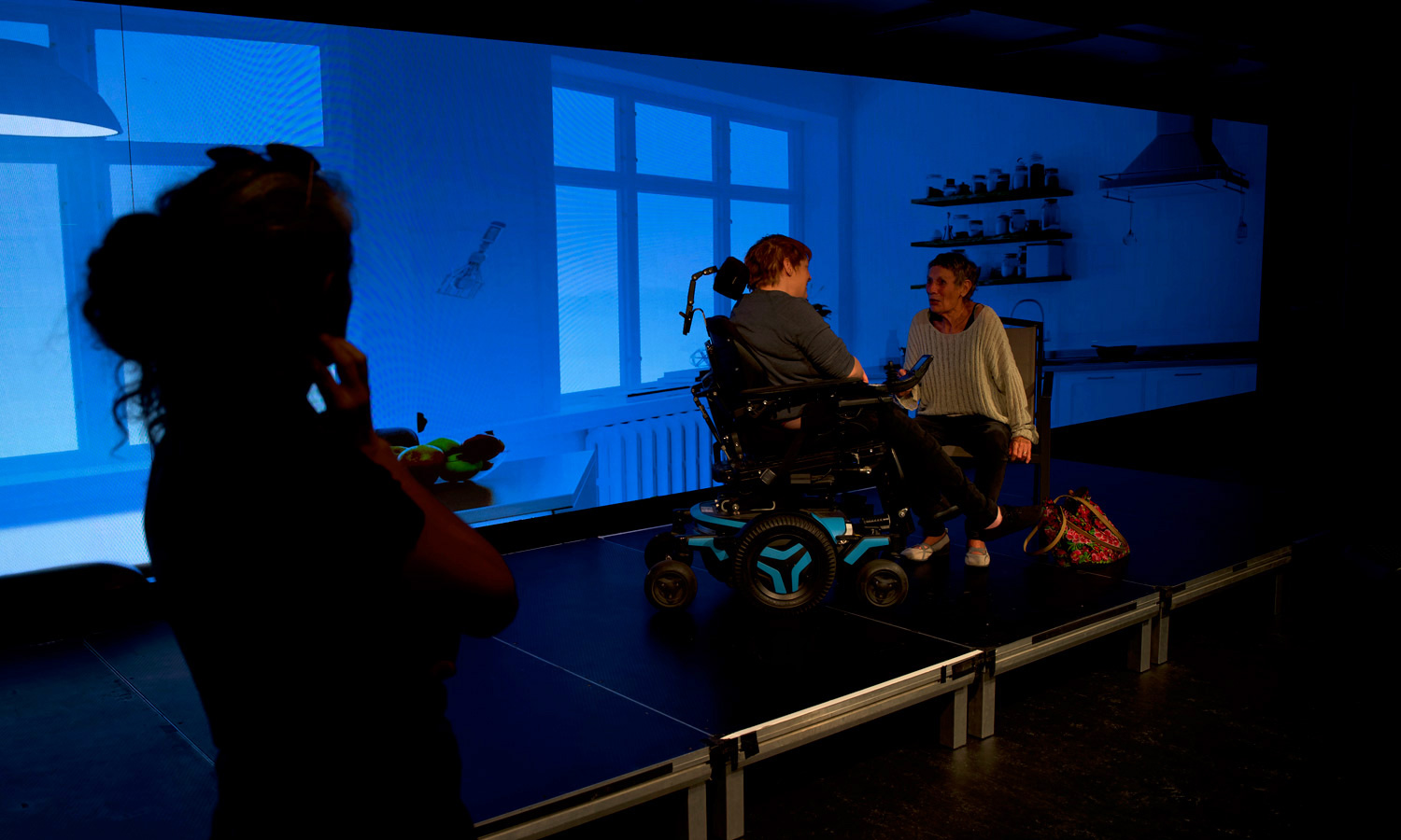 SA Playwrights Theatre is presenting 'Recalibrate' in the non-traditional performance space of The Lab at Light ADL. Photo: Abby Nicholls