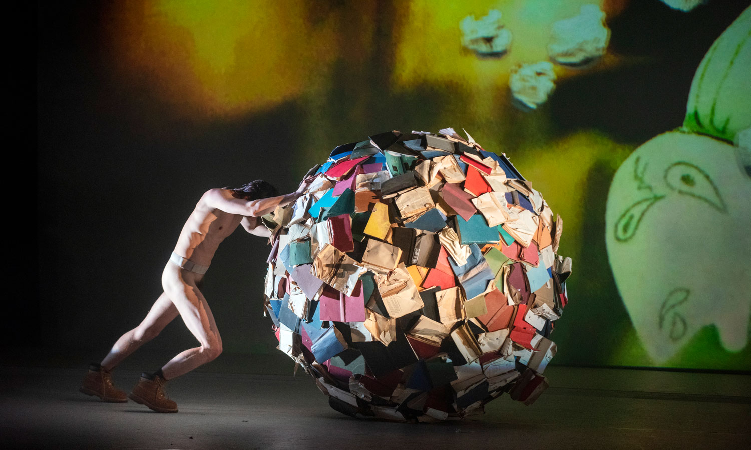 'Dogs of Europe' is a heady, confronting and at times confusing mix of art, activism and theatre. Photo: Linda Nylind