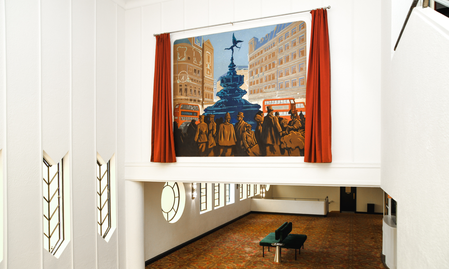 Thumbnail for Historic Piccadilly Cinema mural uncovered after 60 years