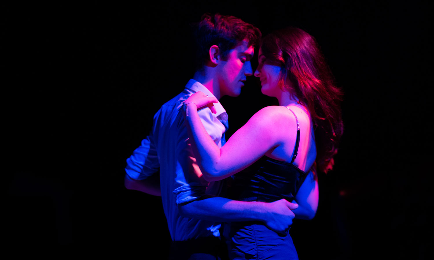 Christian Bartlett and Kate Owen in Famous Last Words' production 'Miss Julie (After Strindberg)'. Photo: Philippos Ziakas