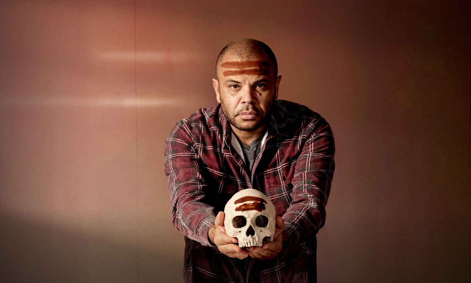 'It's pretty confronting but it has a beauty to it' - actor Luke Carroll, who plays protagonist Boyd Mansell in 'At What Cost?'. Photo: Daniel Boud / supplied