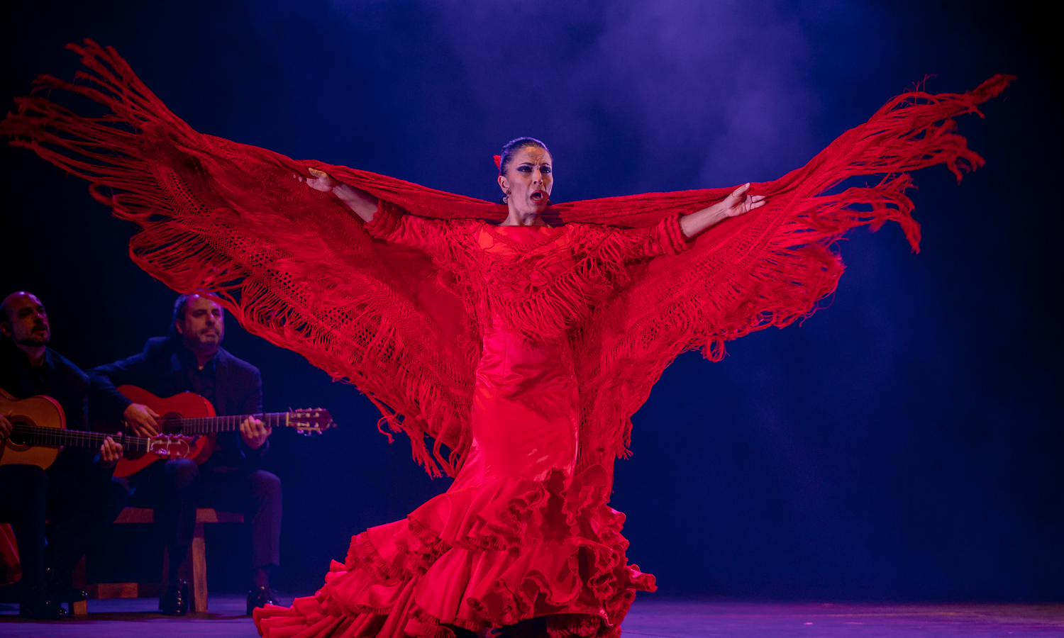 Úrsula Moreno is part of the Compañia Flamenca group performing in 'Colours of Spain' at the Adelaide Guitar Festival this weekend. Photo: Steven Hendrix / supplied