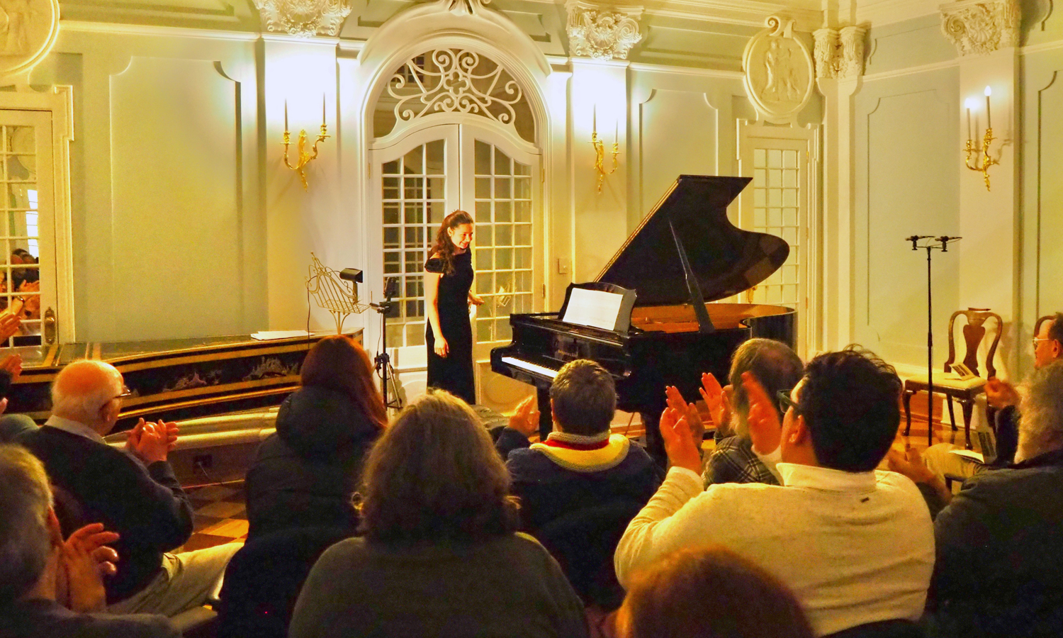 Pianist Marianna Grynchuk had the audience in thrall at the North Adelaide Baroque Hall. 