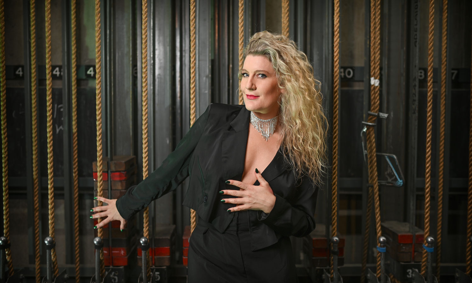 Adelaide Cabaret Festival artistic director Virginia Gay: 'I love weird, I love (finely-honed, expertly controlled) chaos.' Photo: Naomi Jellicoe / supplied