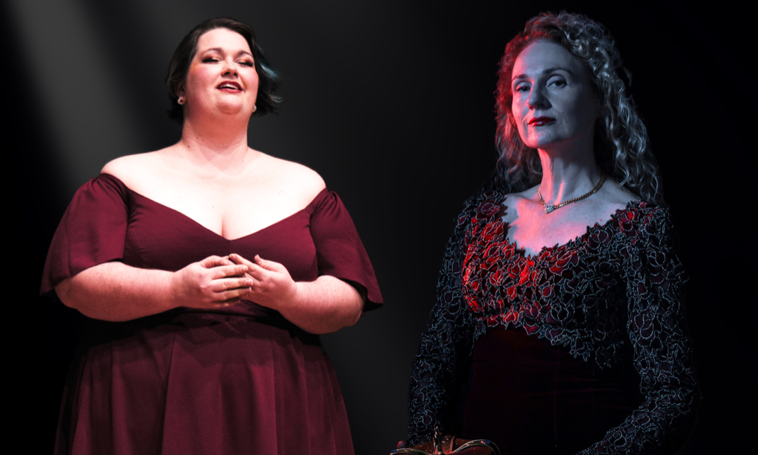 Sopranos Morgan England-Jones and Leanne Kenneally