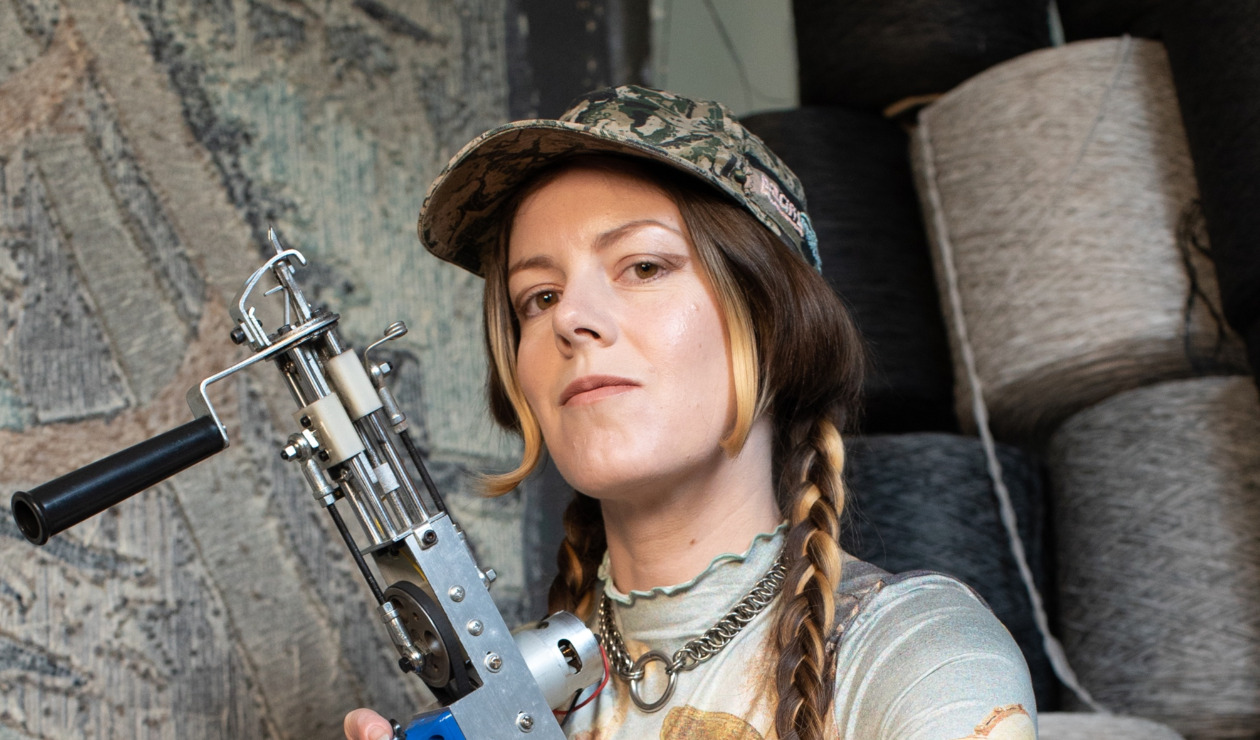 Secure housing has allowed Alycia Bennett to advance her artistic practice. Photo: Alycia Bennett