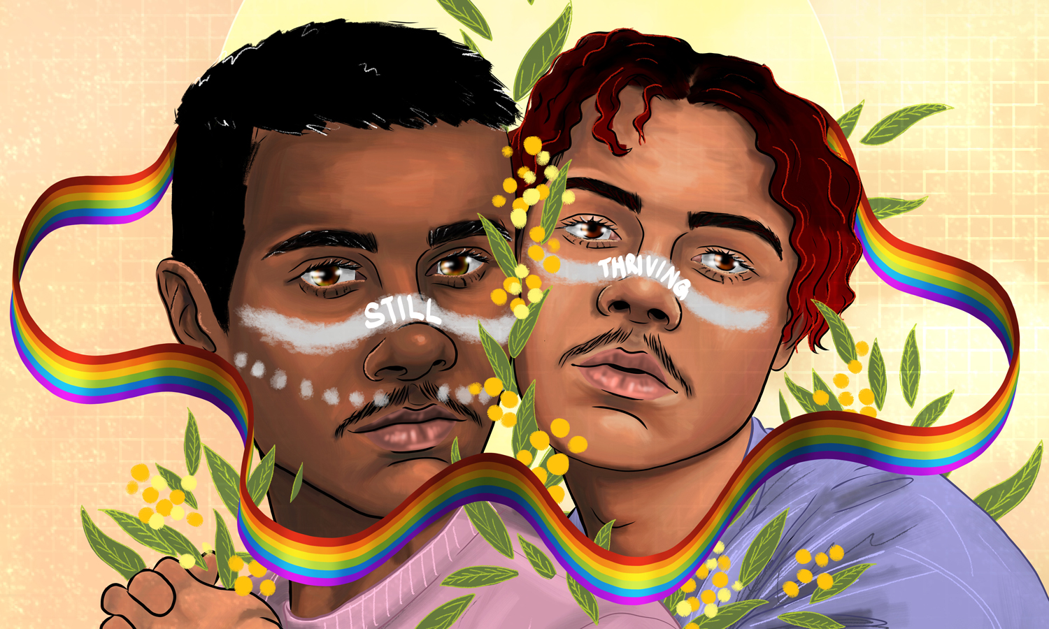 Thumbnail for Love rules in the Brisbane Portrait Prize