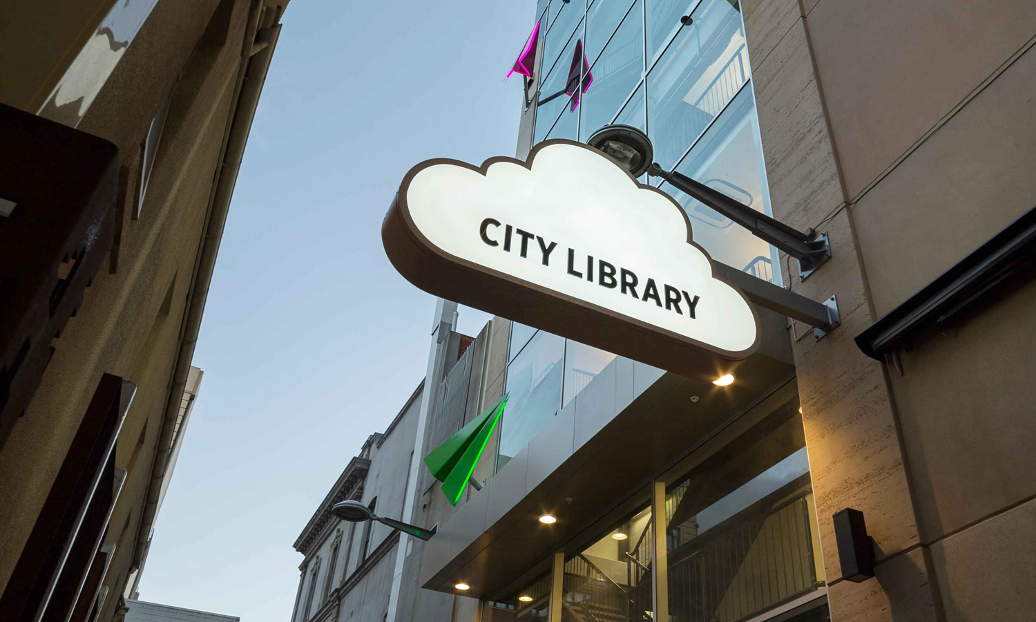 Thumbnail for Poem: Outside a Library
