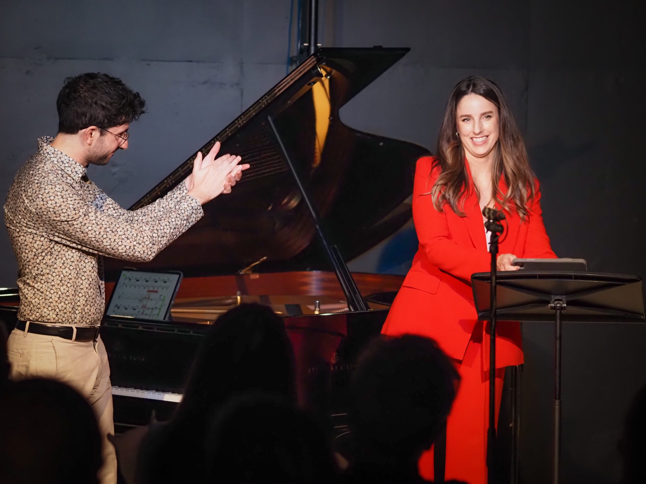 Pianist Alex Raineri and soprano Katie Stenzel get together at the 6th Brisbane Music Festival