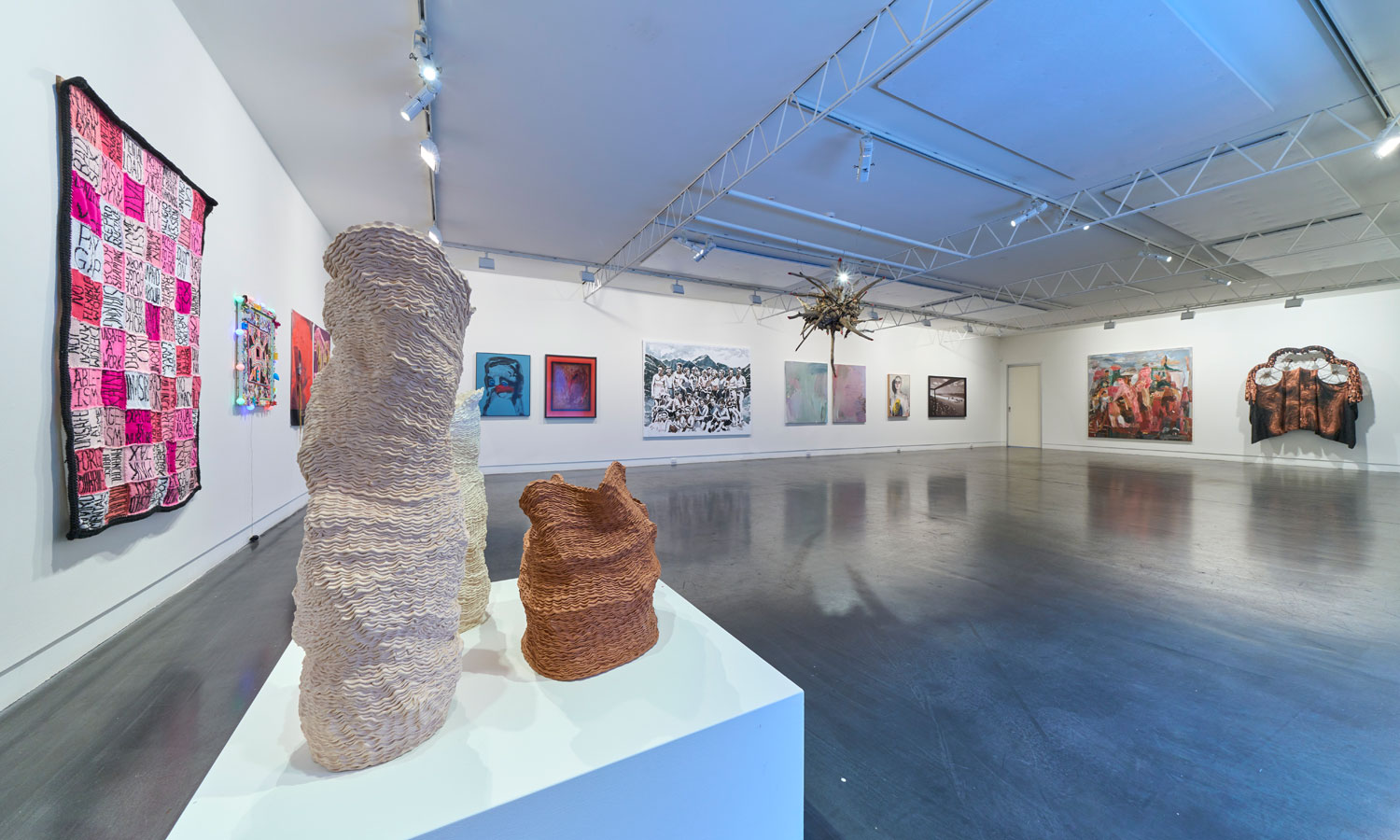 An installation view of  the exhibition 'Celebrating 15 Years of Hugo Michell Gallery'. Photo: Sam Roberts / supplied