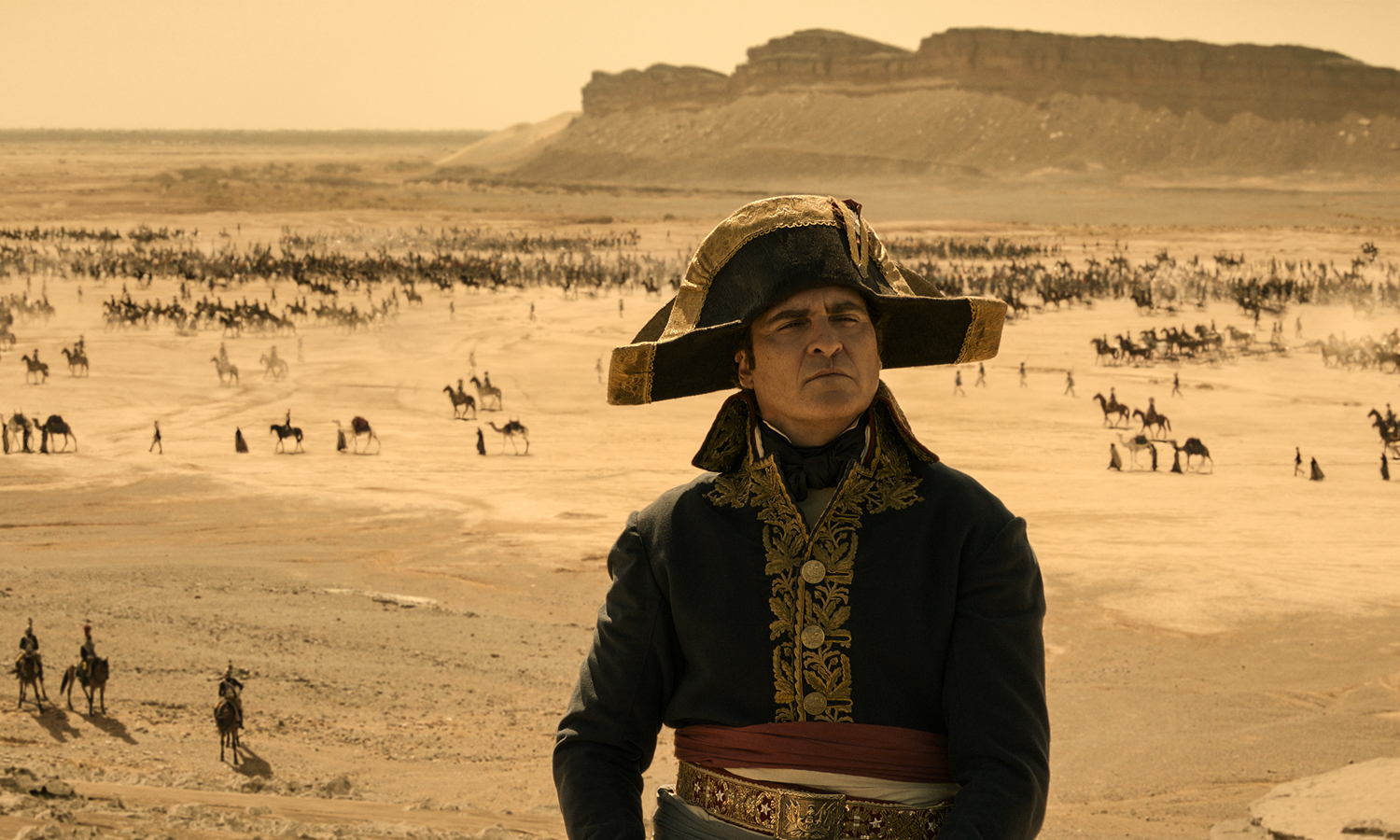 Joaquin Phoenix inhabits Napoleon with conviction. Photo: Sony Pictures