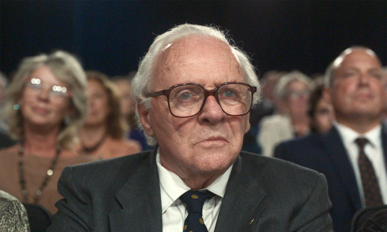 Anthony Hopkins is wonderful as the undemonstrative Englishman Nicholas Winton in 'One Life'. Photo: supplied