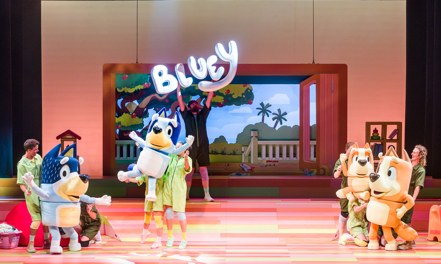 Thumbnail for Wackadoo! World-fave kids TV show Bluey goes big on stage in real life