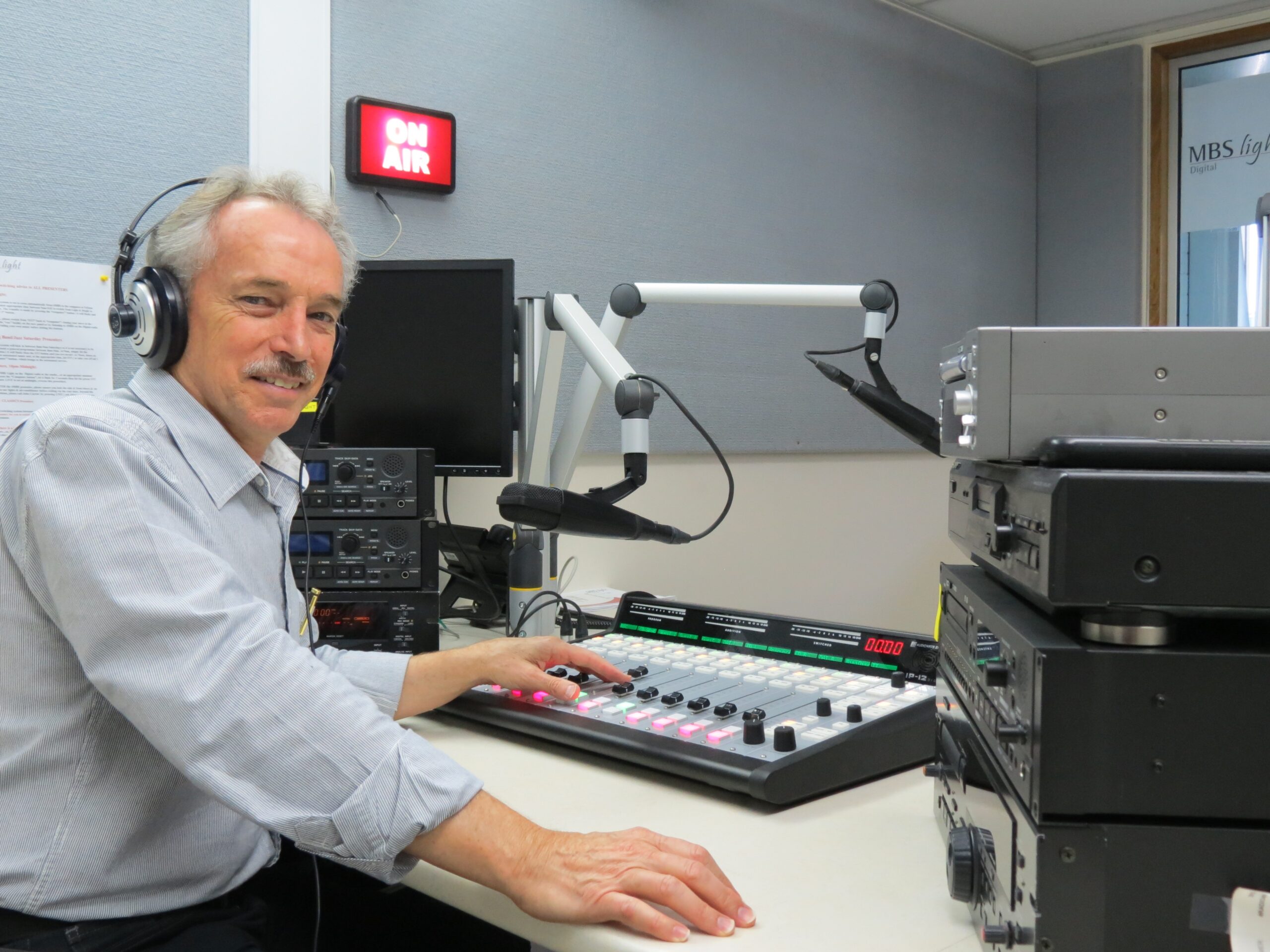4MBS Classic FM general manager Gary Thorpe will celebrate 45 years with the station in March, when the radio station celebrates its 45th anniversary.