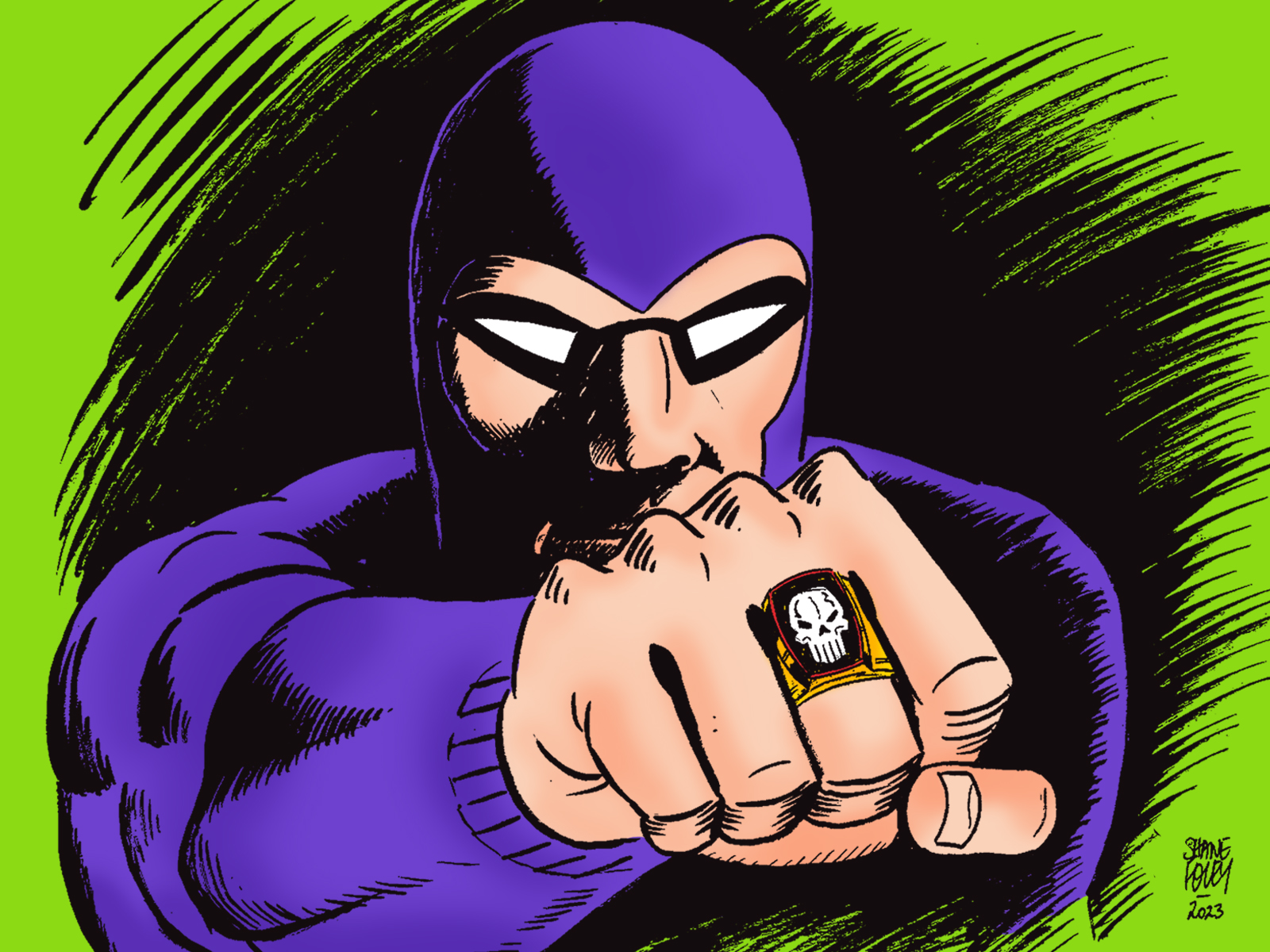 Thumbnail for The Phantom lives on – the superhero’s purple reign unmasked in Bundaberg