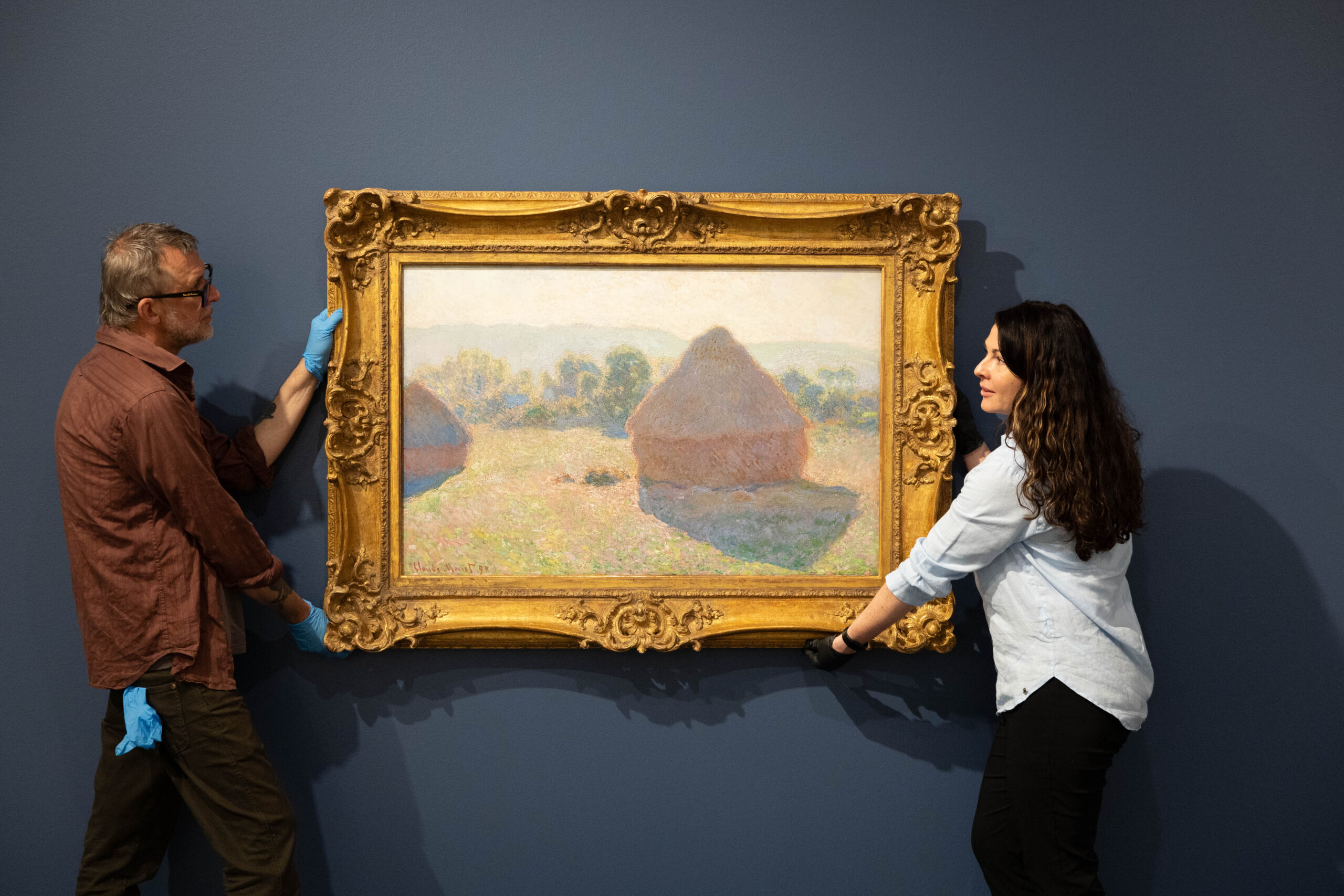 Thumbnail for Monet’s shimmering Haystack at home in the Tweed