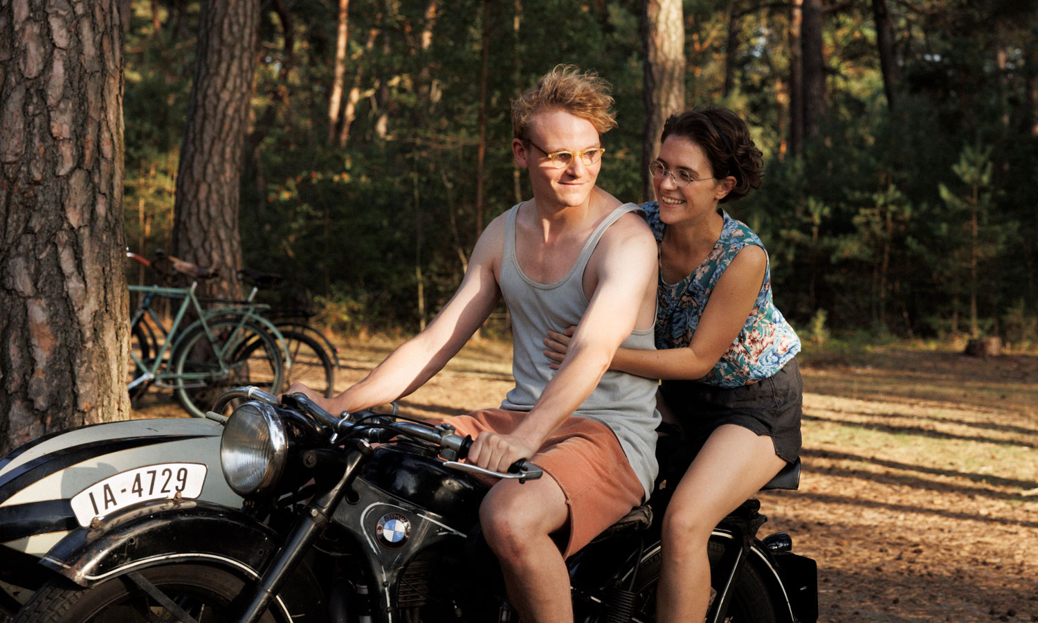 Johannes Hegemann as Hans and Liv Lisa Fries as Hilde in the German Film Festival's opening night move, 'From Hilde, With Love'. Photo: supplied